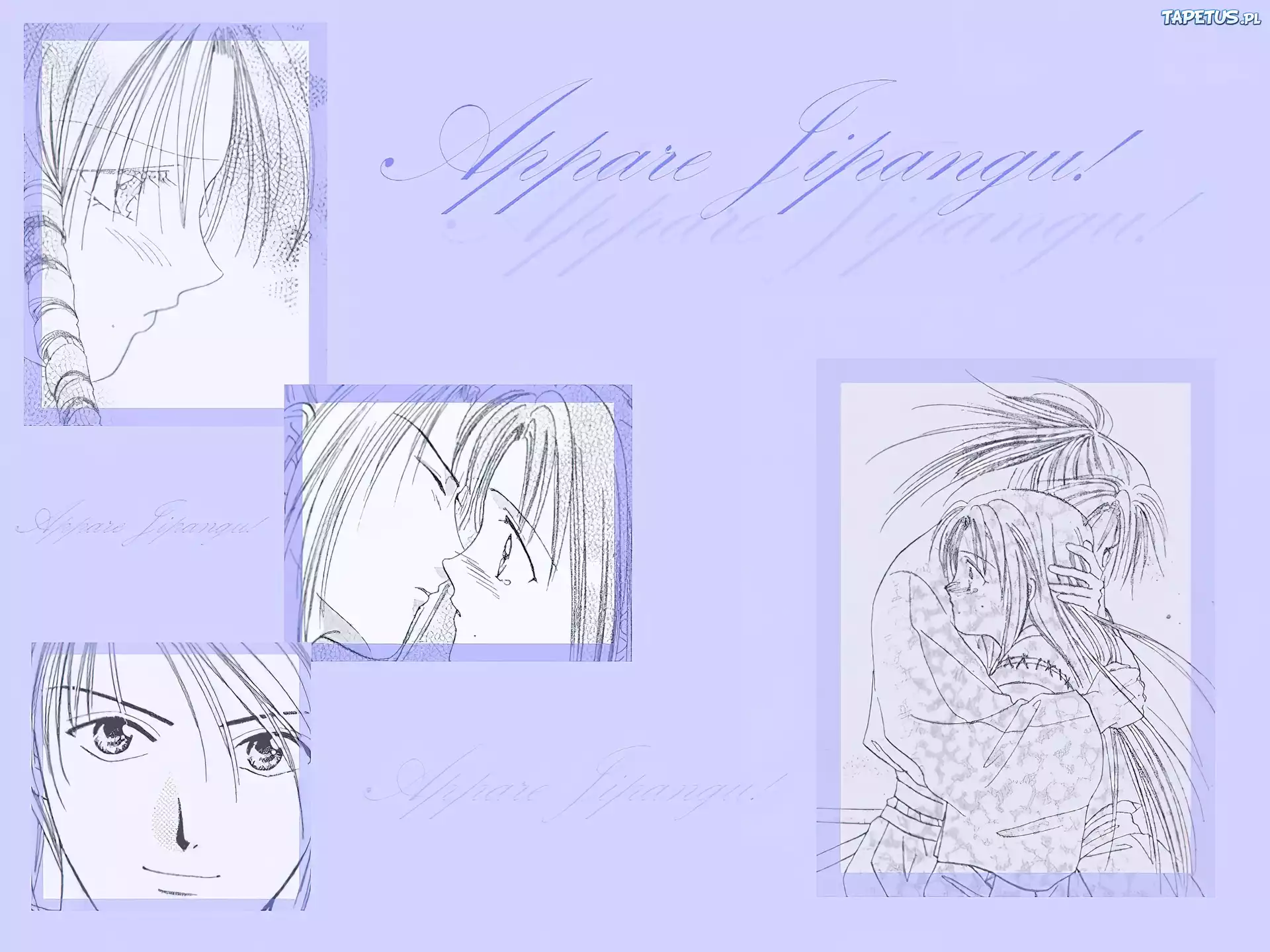 Appare Jipangu, rysunki, ludzie