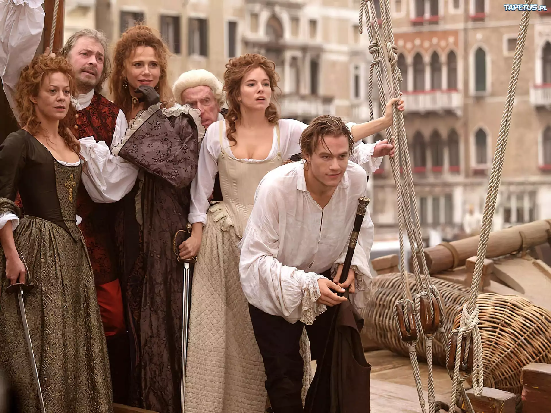 Casanova, Heath Ledger, postacie, budynek