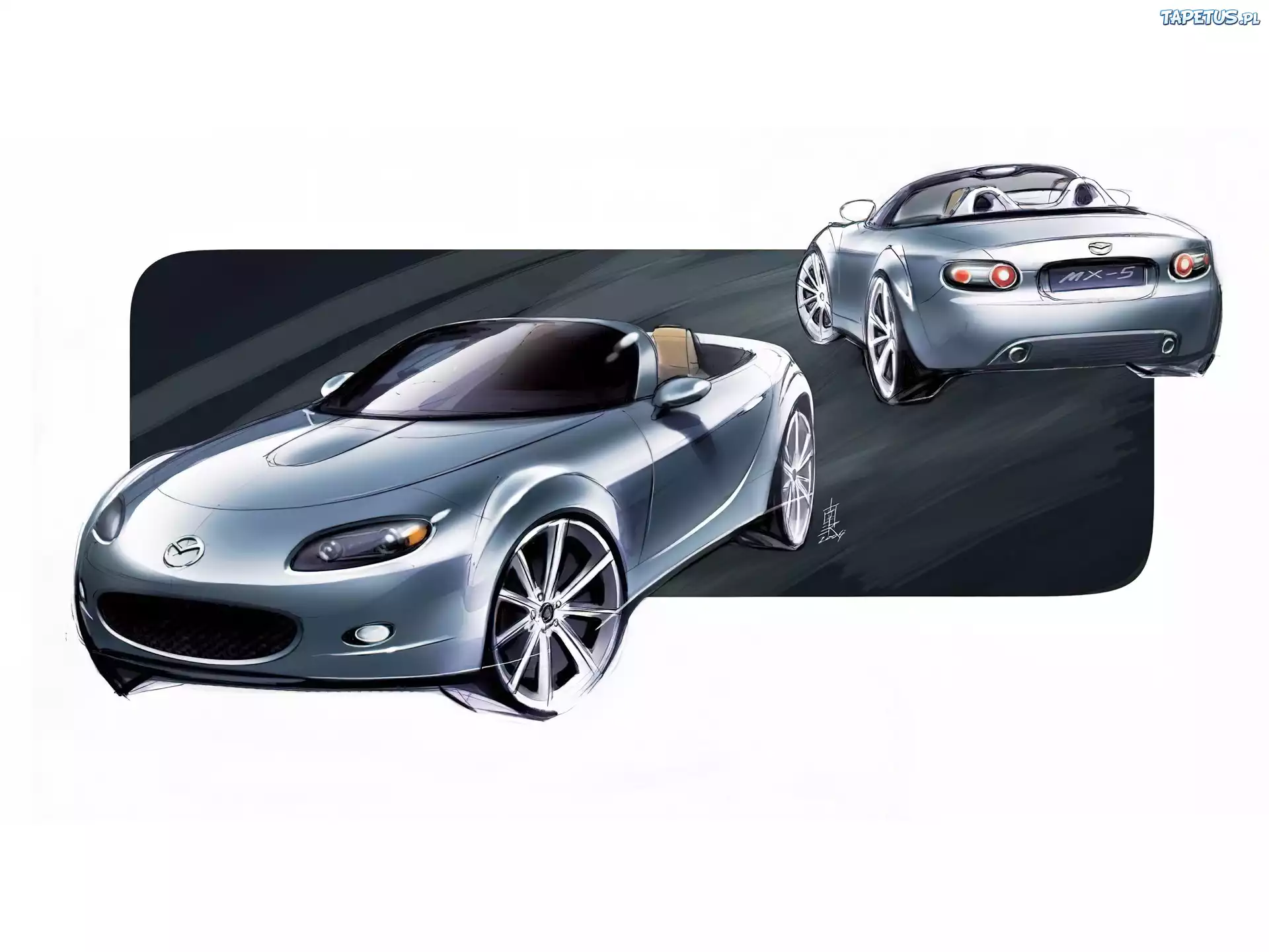 Szkice, Mazdy mx-5