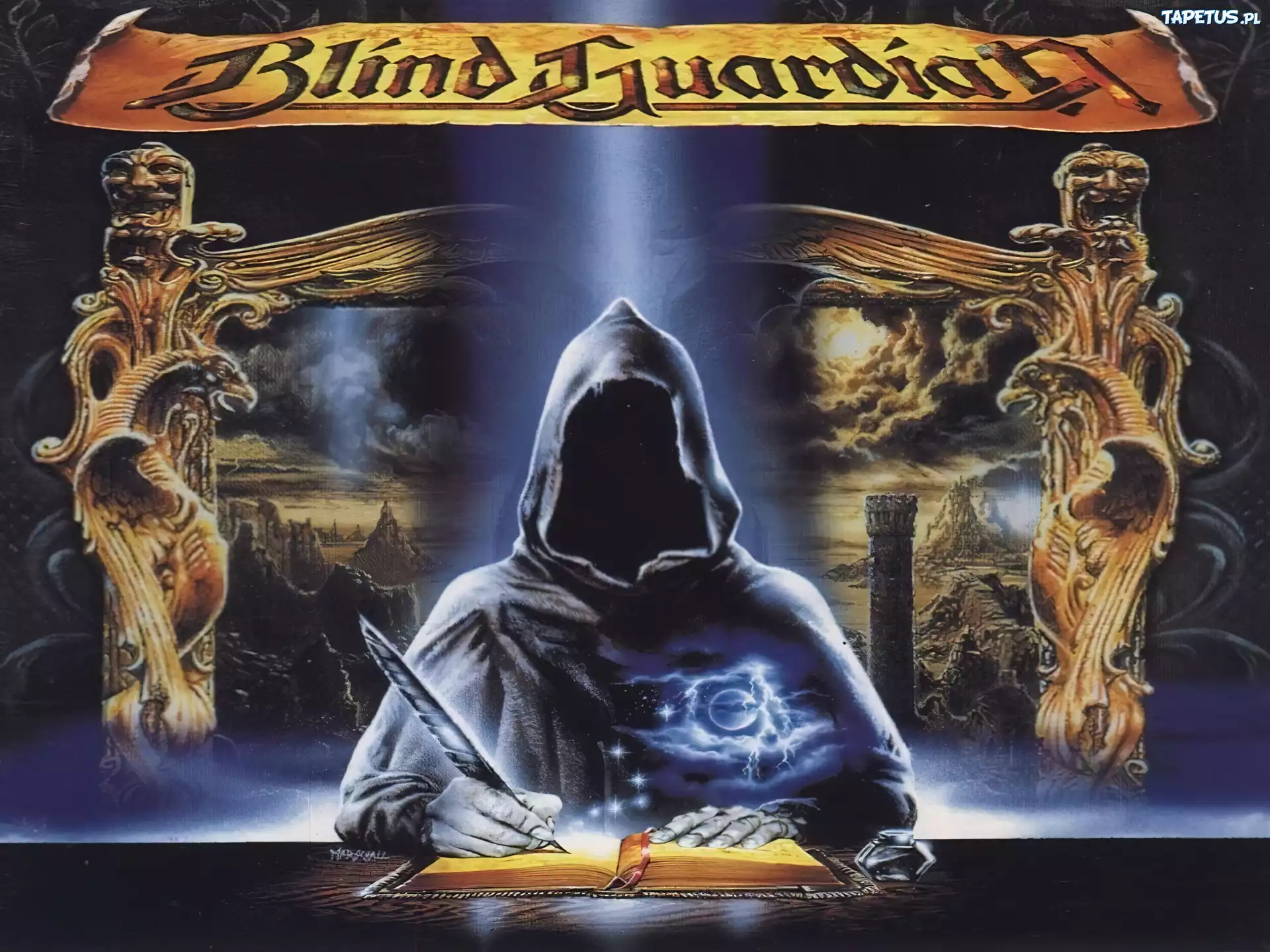 Blind Guardian,księga, zjawa, niebo