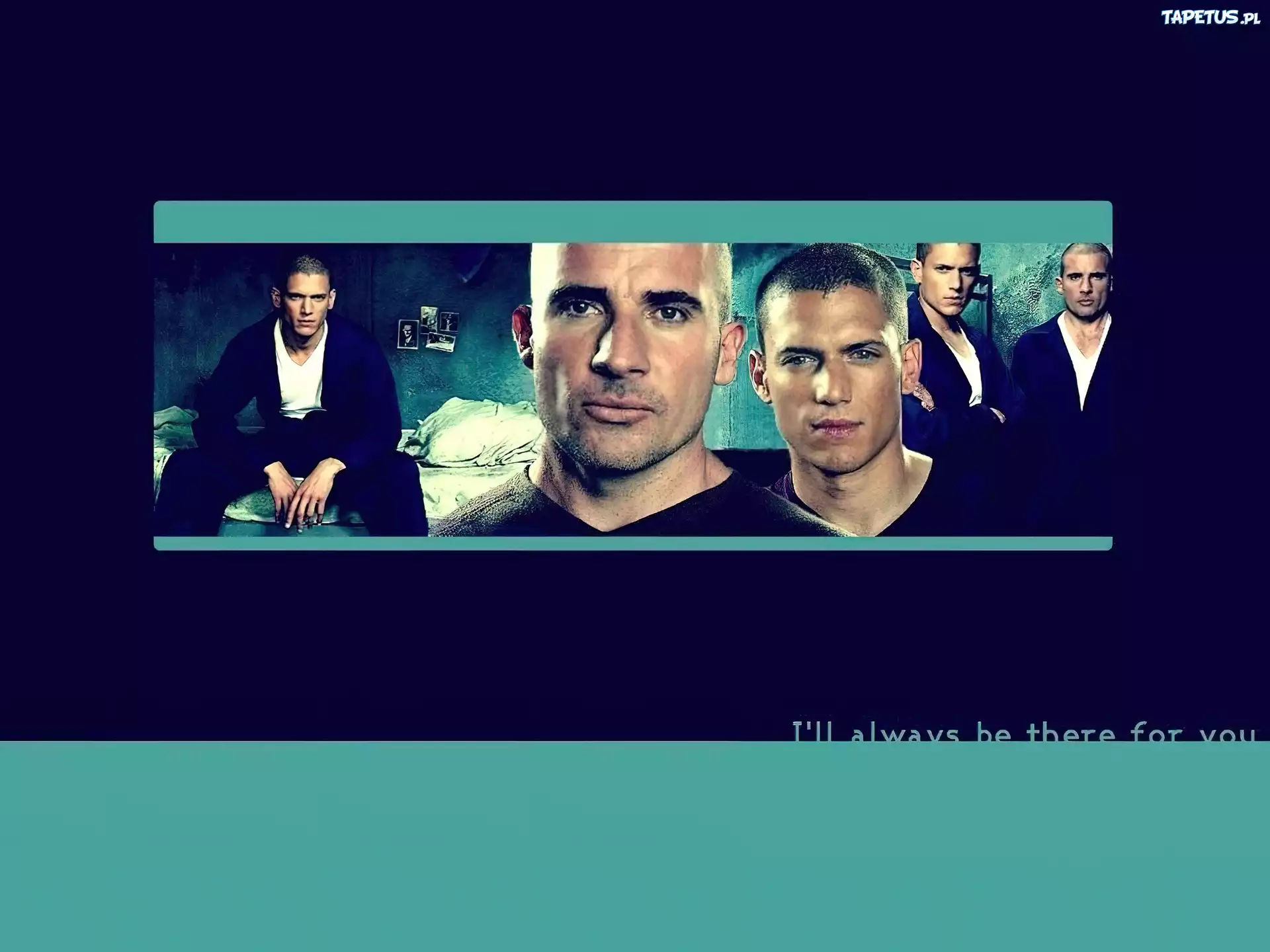 Prison Break, Wentworth Miller, Dominic Purcell, bracia