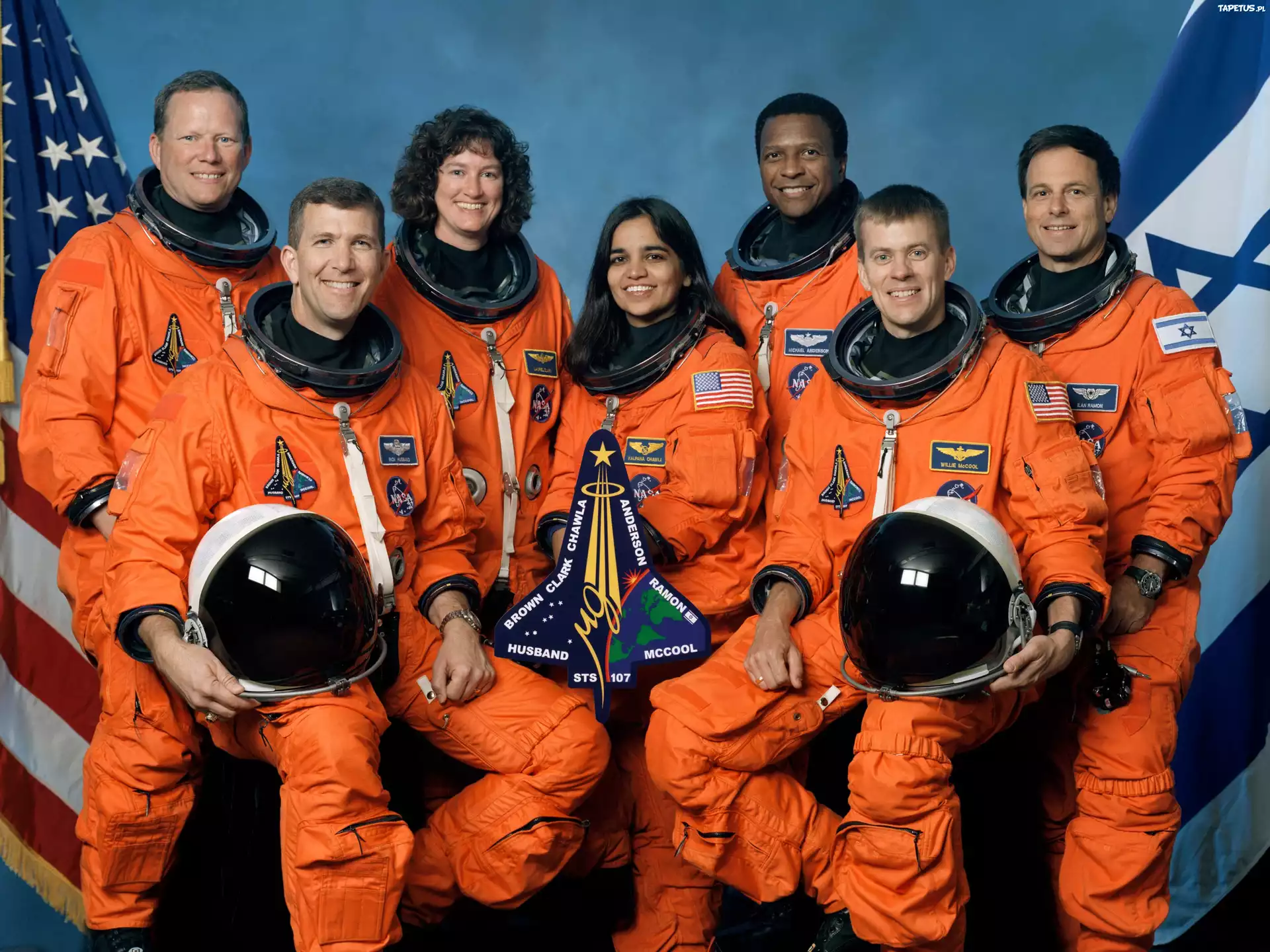 Columbia, Astronauci
