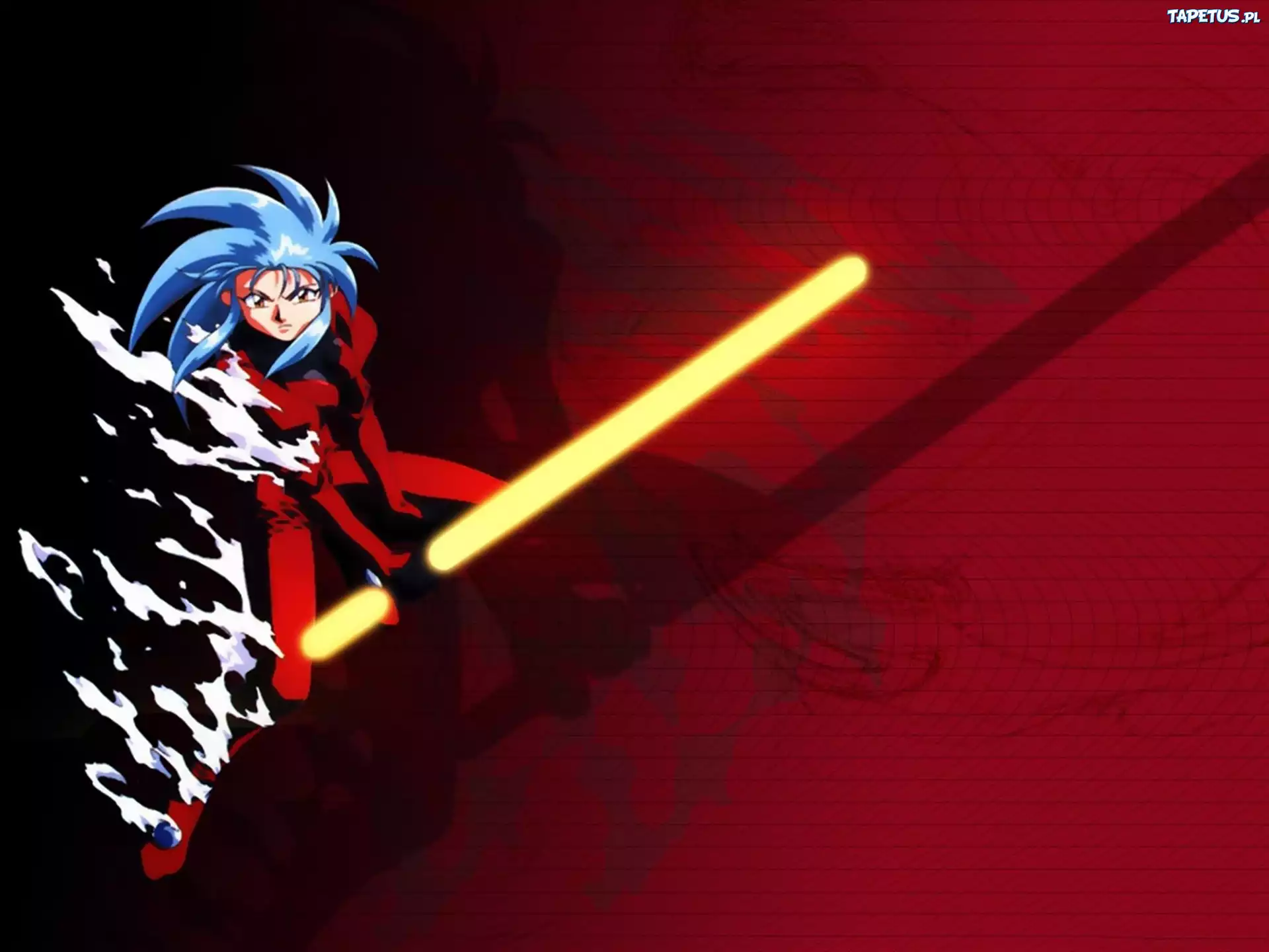 Tenchi Muyo, lampa, czerwony strój