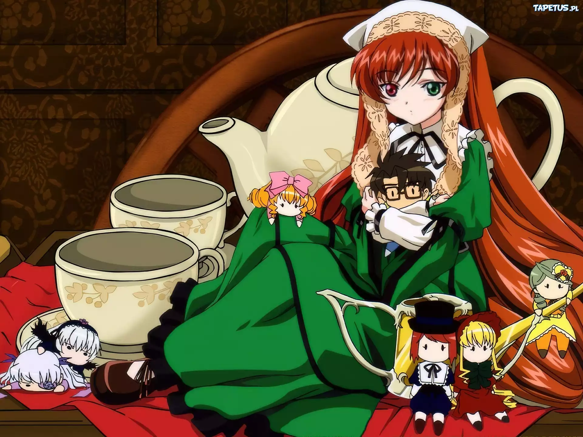 Rozen Maiden, kawa, ludzie