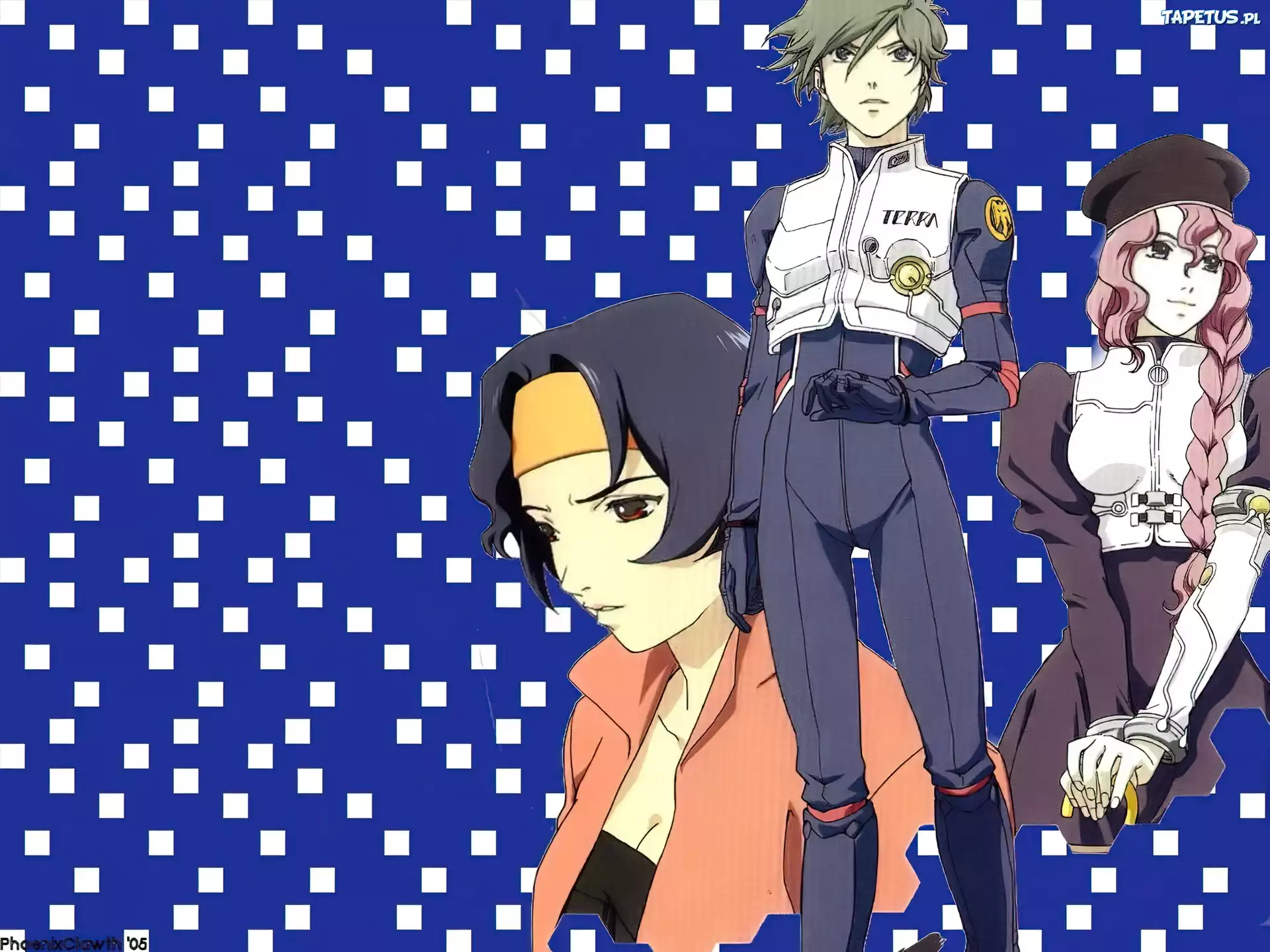 Rahxephon, policjant, ludzie