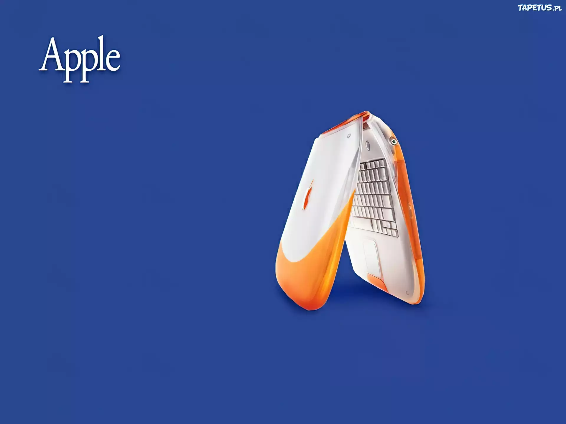 Apple, laptop, grafika