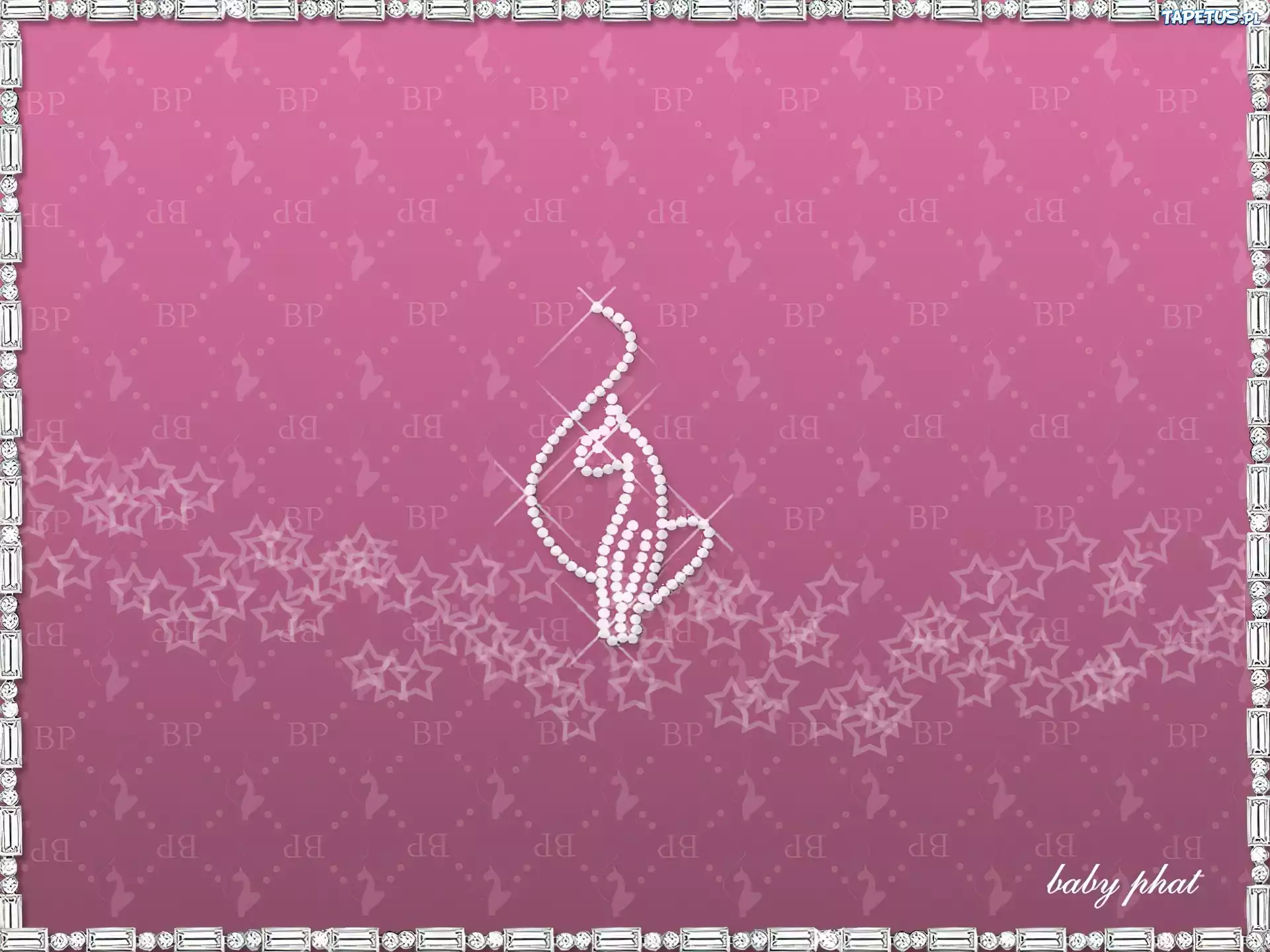 Baby Phat, perły, korale, kot