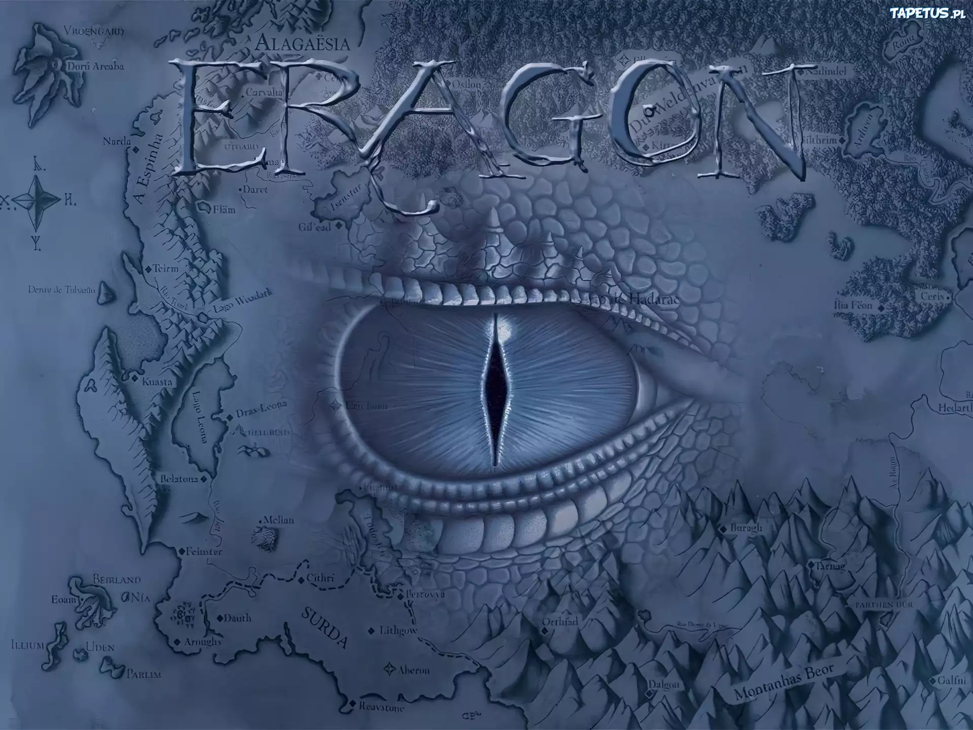 oko, mapa, Eragon