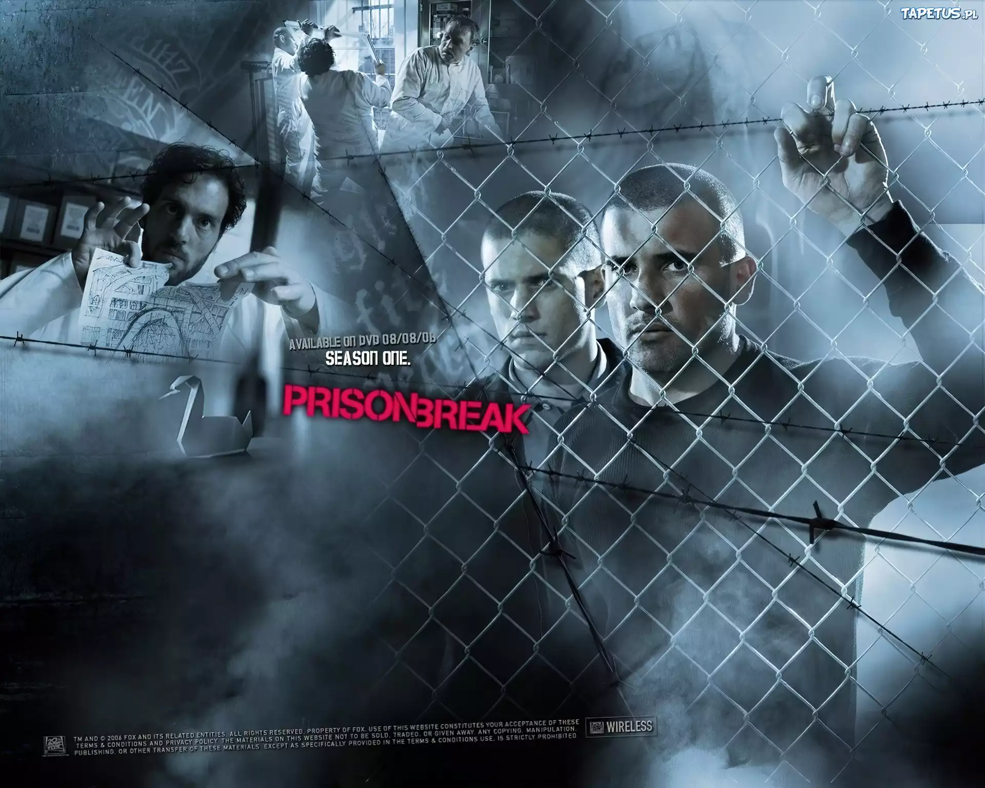 Prison Break, ludzie, napisy