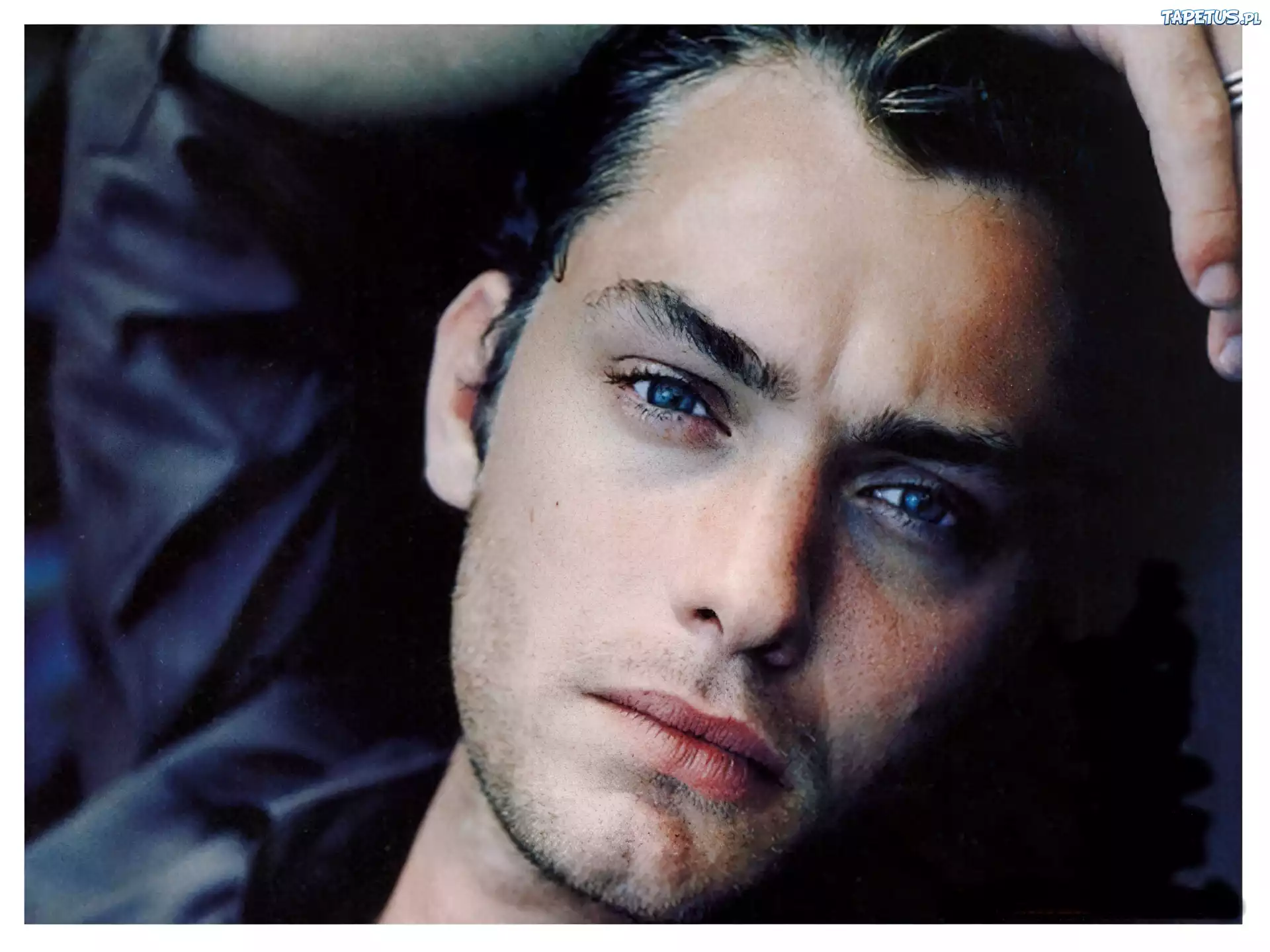 Jude Law,niebieskie oczy