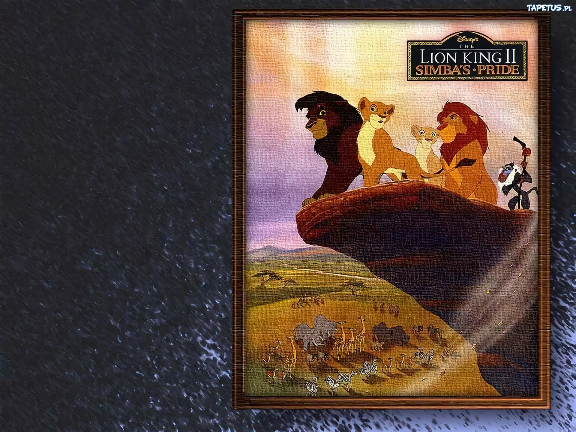 plakat, Król Lew 2
