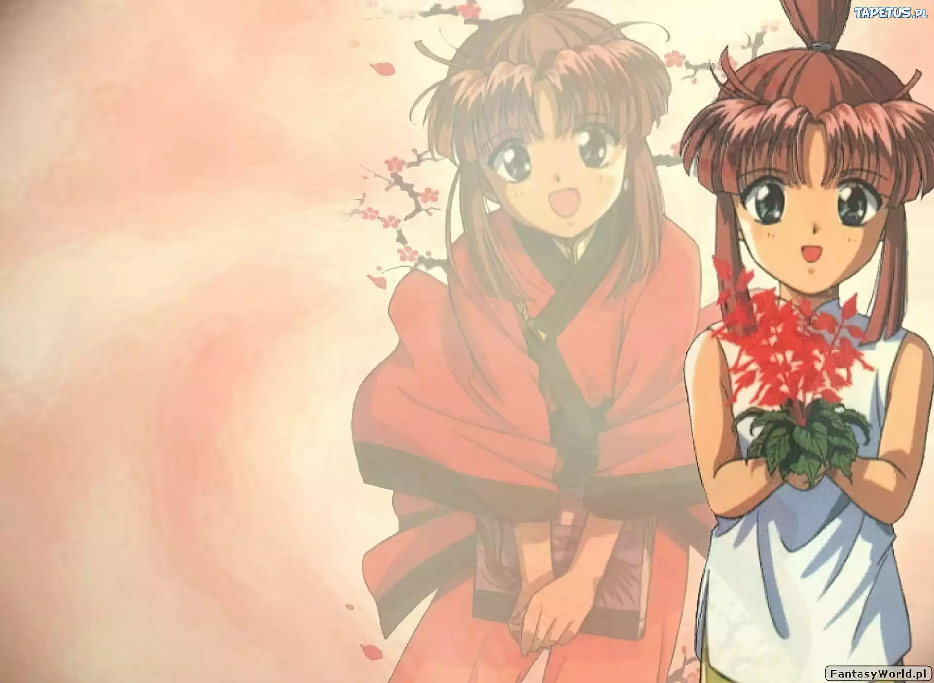 Fushigi Yuugi, ludzie, kwiaty
