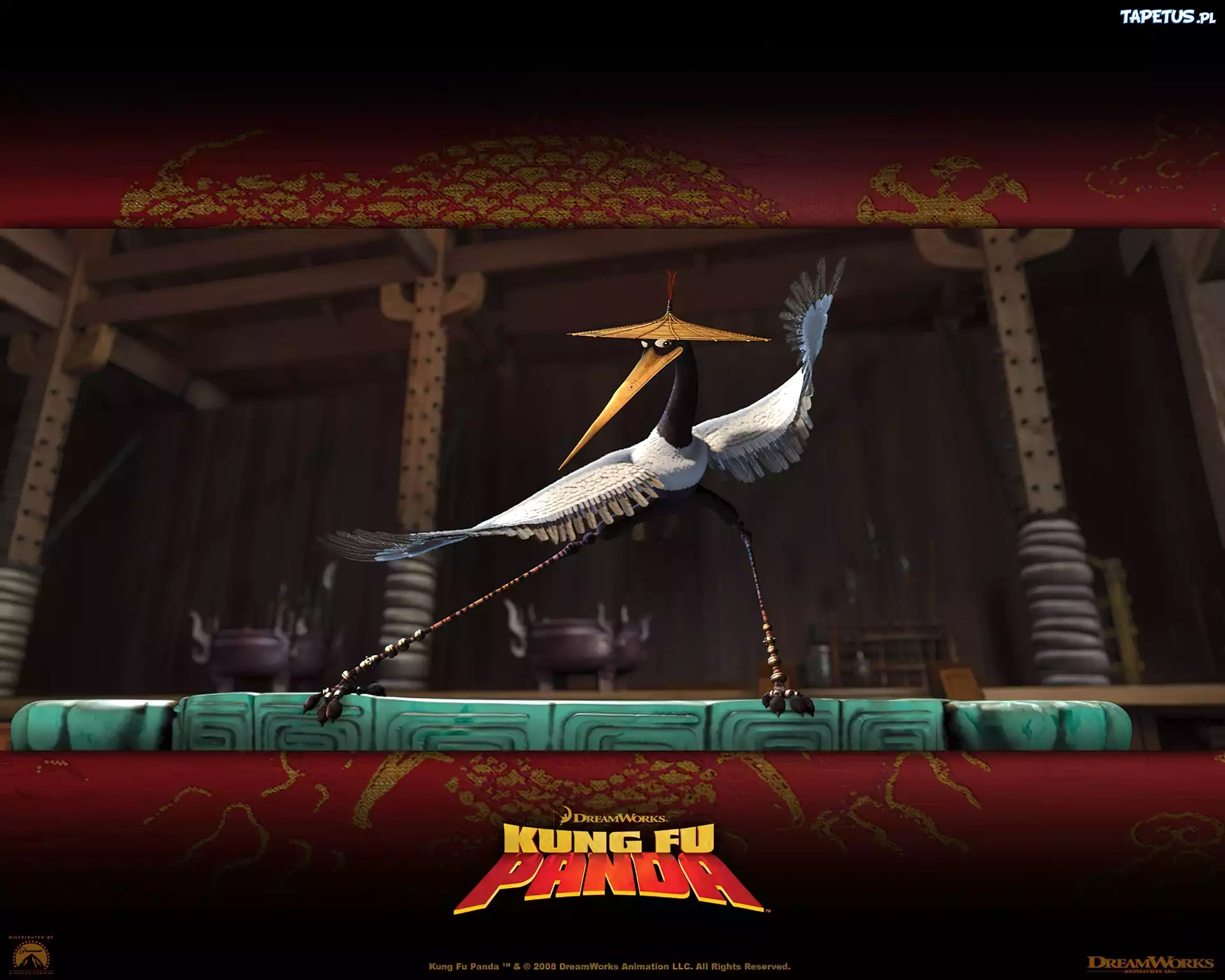 Mistrz Żuraw, Kung Fu Panda