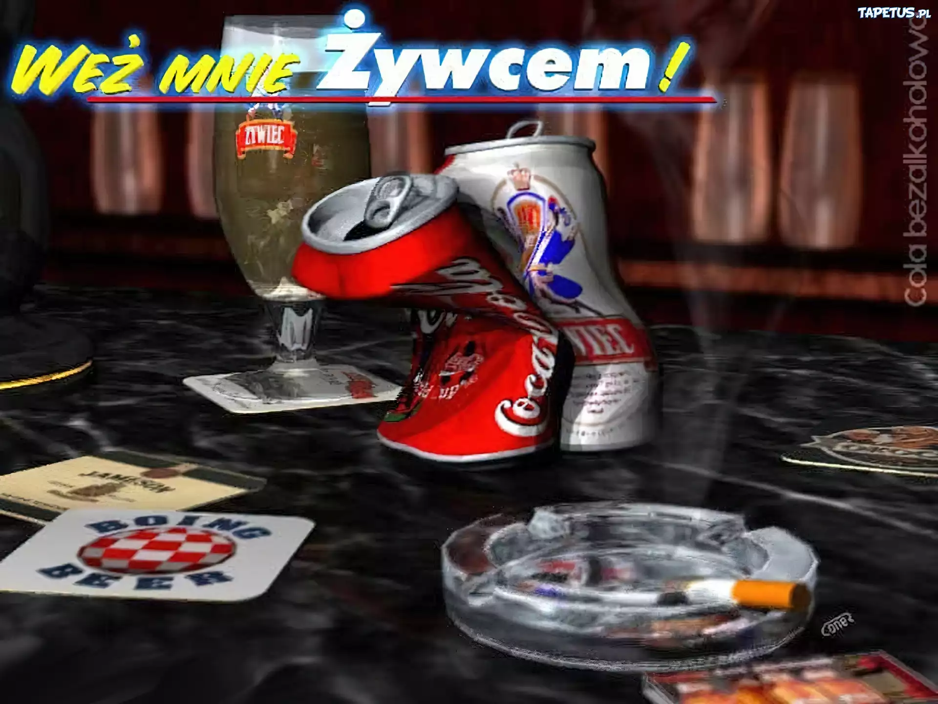 Piwo, Piwo Żywiec, cola