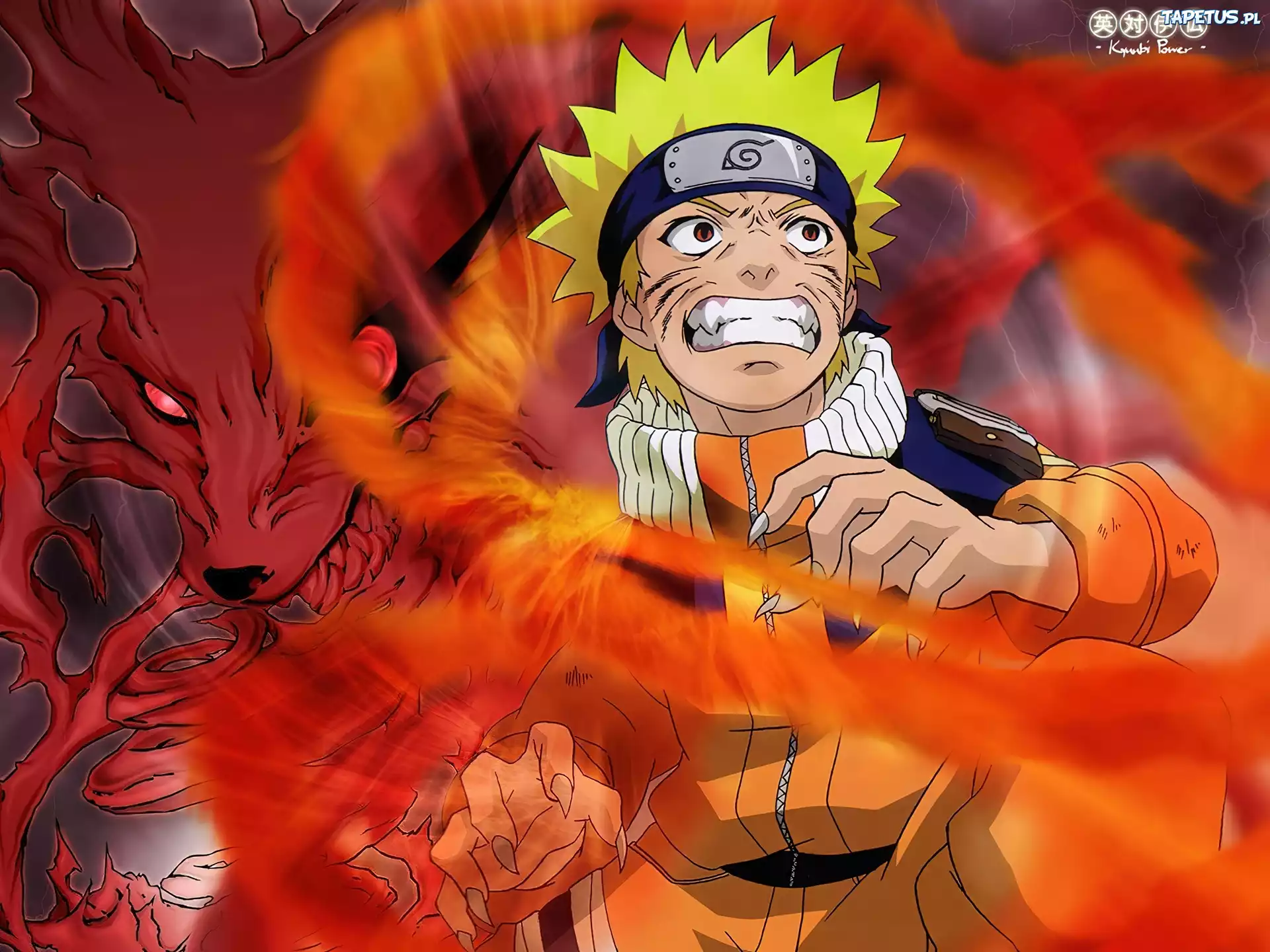 Naruto, człowiek, wilk