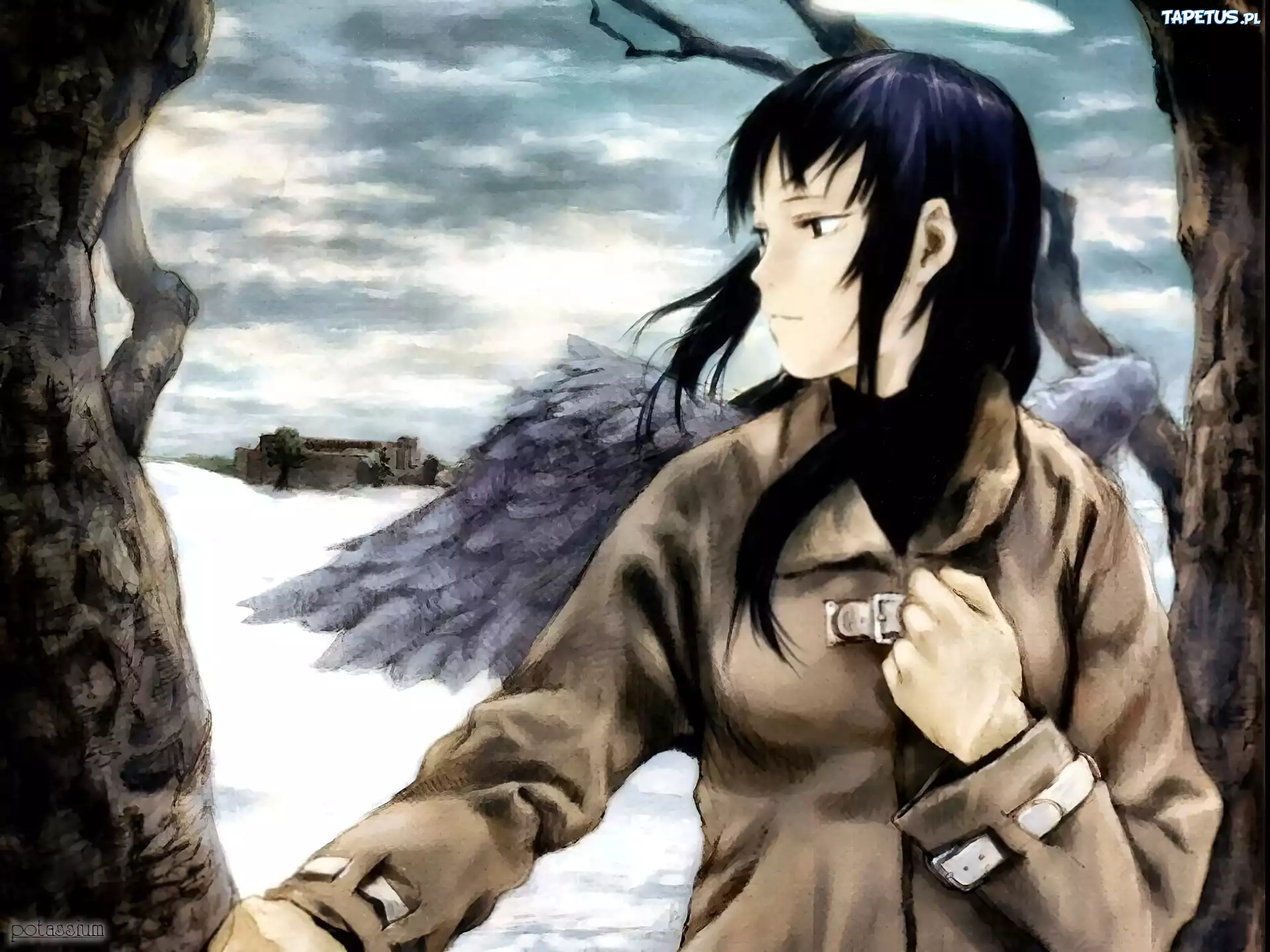 Haibane Renmei, kobieta