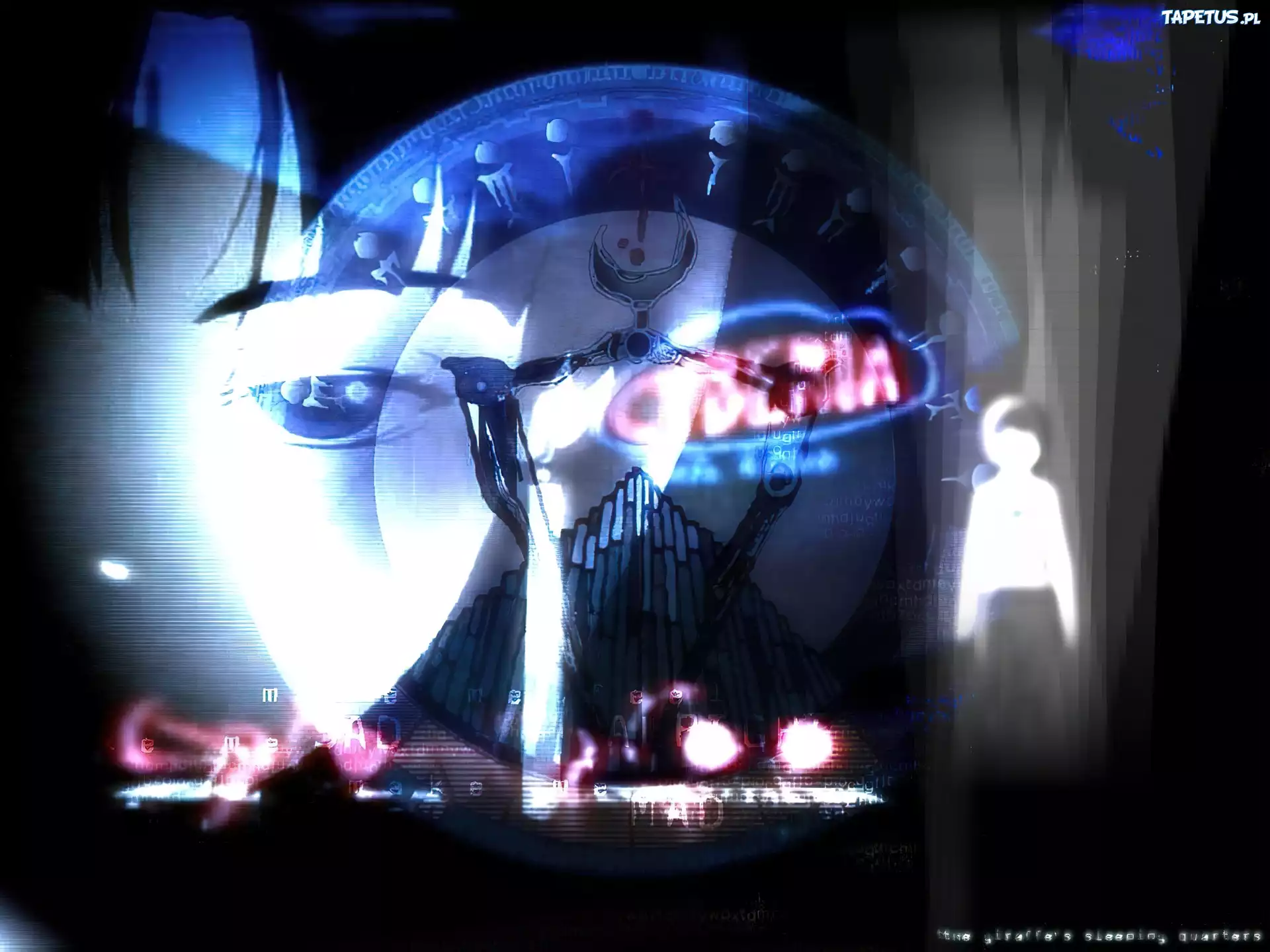 Serial Experiments Lain, oko, koło