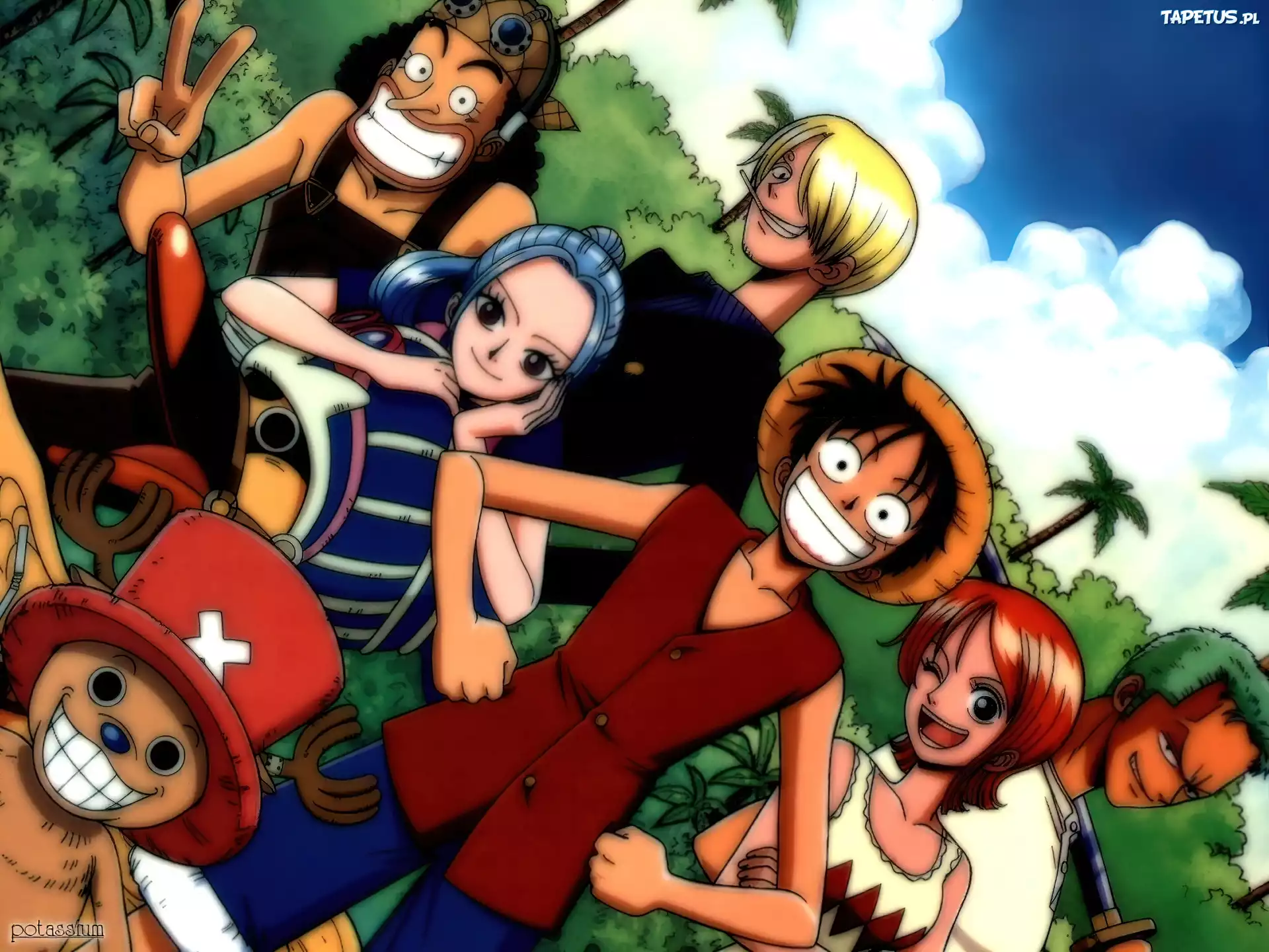 One Piece, ludzie, miś