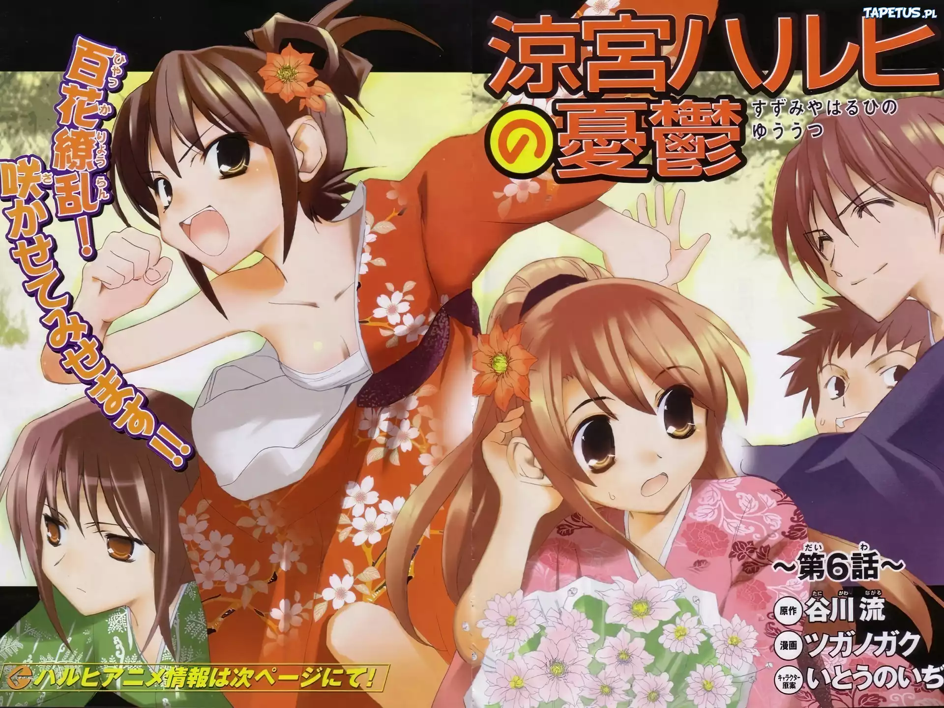 Suzumiya Haruhi No Yuuutsu, kwiatek we włosach