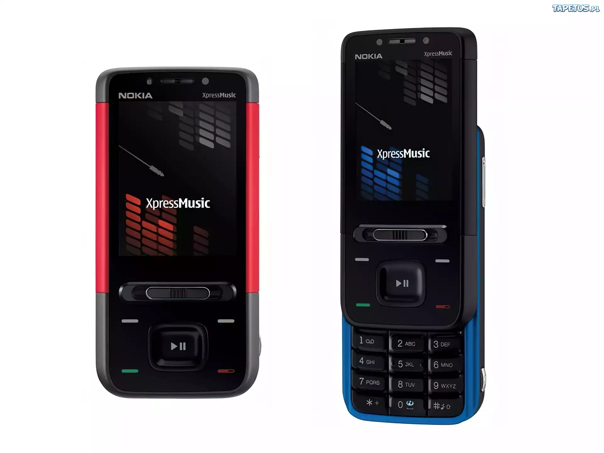 Nokia 5610 XpressMusic, Czarna, Niebieska