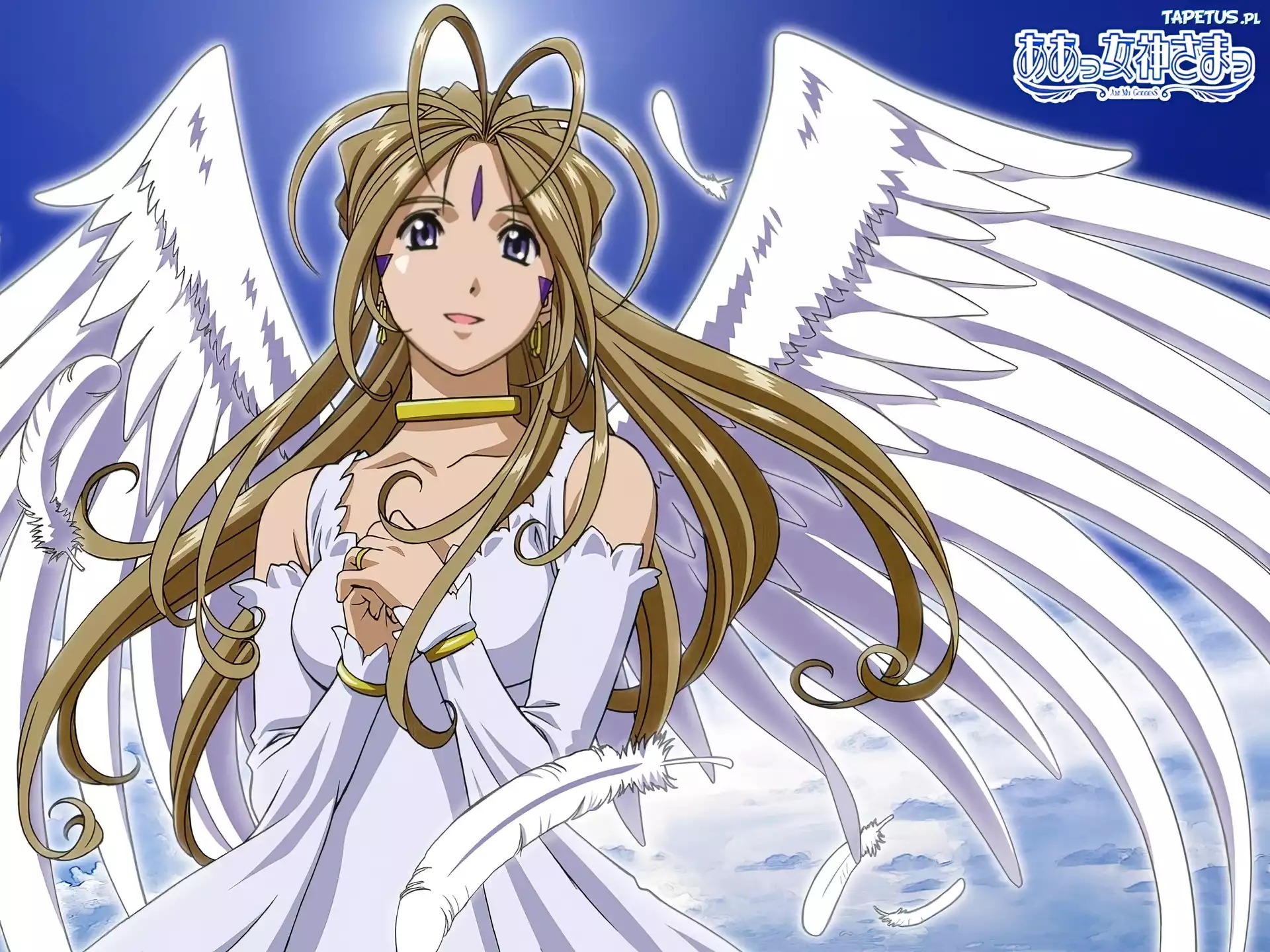 Oh My Goddess, kobieta, skrzydła