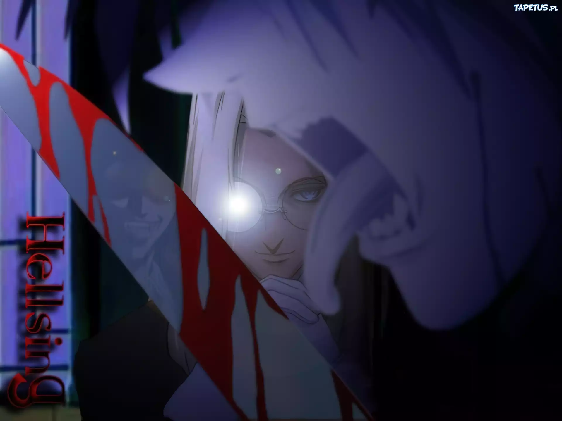 Hellsing, język, ludzie, krew