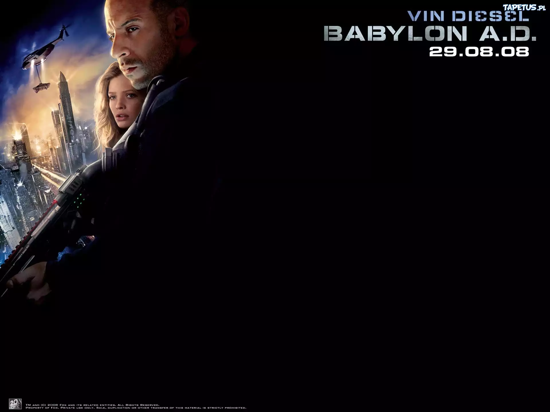 Babylon Ad, Vin Diesel, Melanie Thierry, miasto