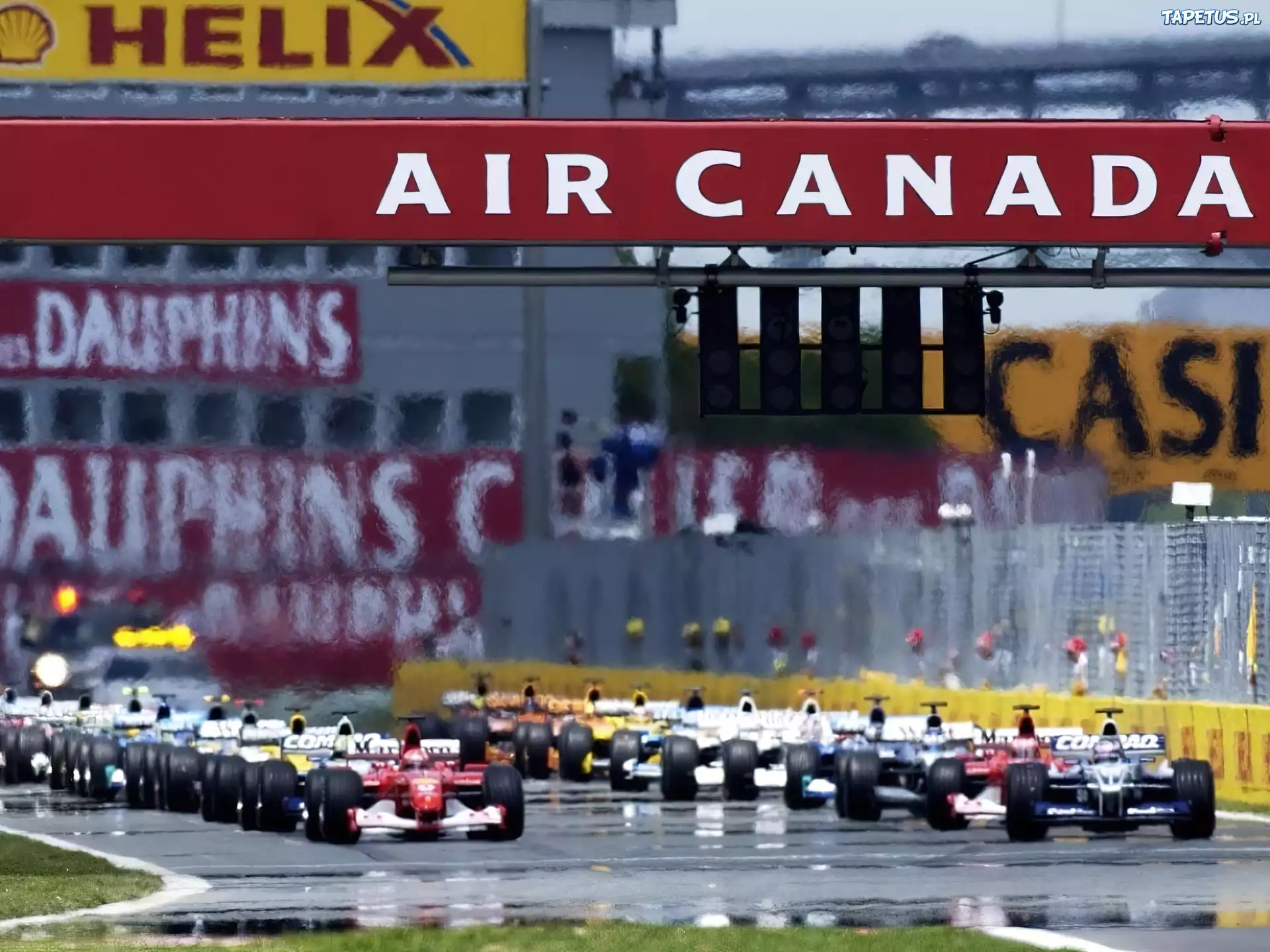 Formuła 1,start wyścigu