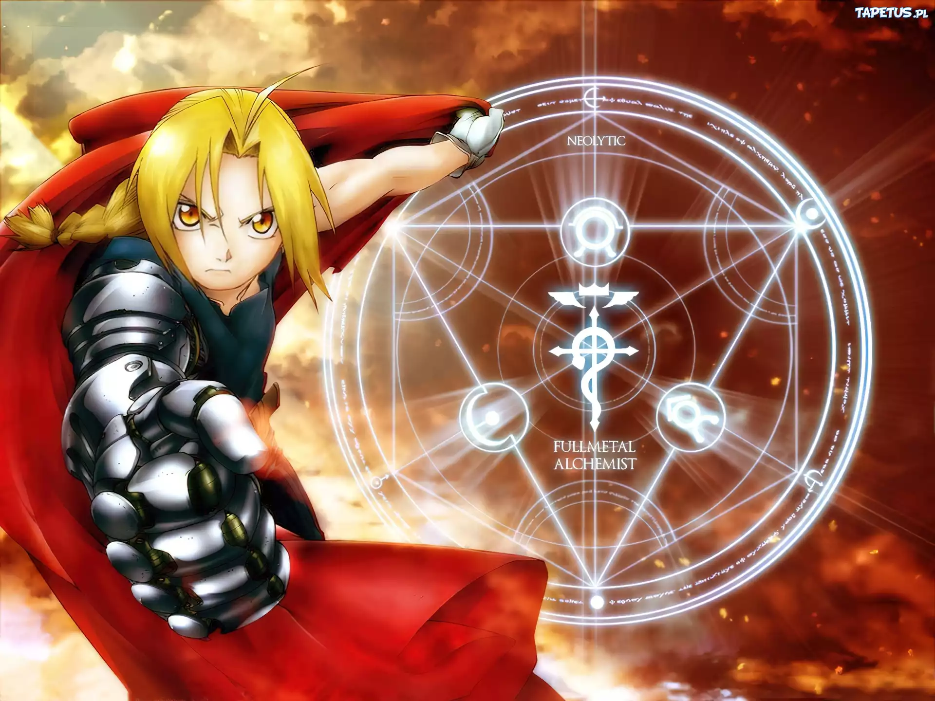 Full Metal Alchemist, postać, symbol, peleryna