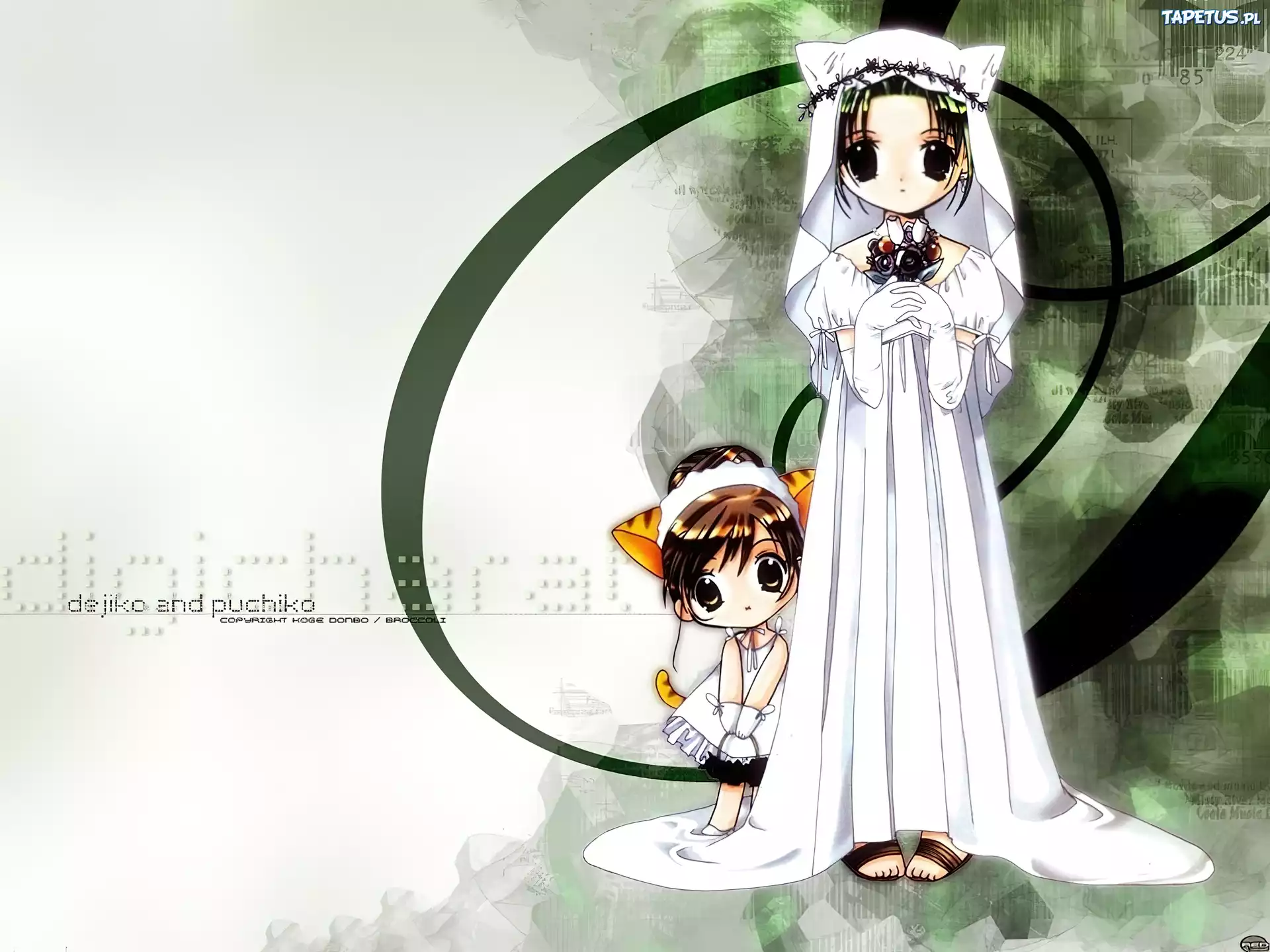 Digi Charat, panna młoda, ludzie, dziewczynka