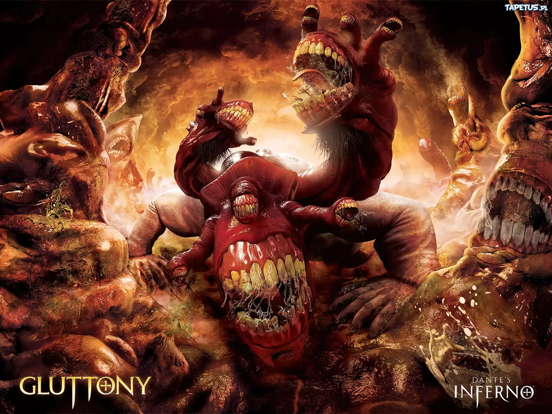 Dantes Inferno, Gluttony