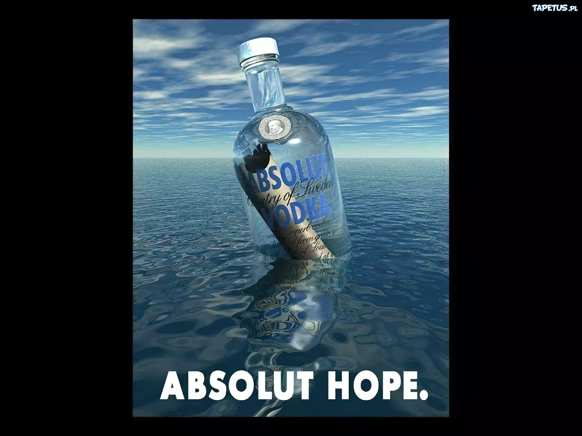 Vodka, Absolut, woda