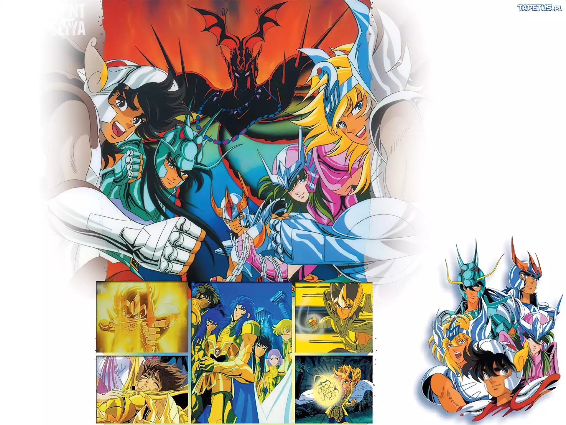 Saint Seiya, ludzie, zło, dobro