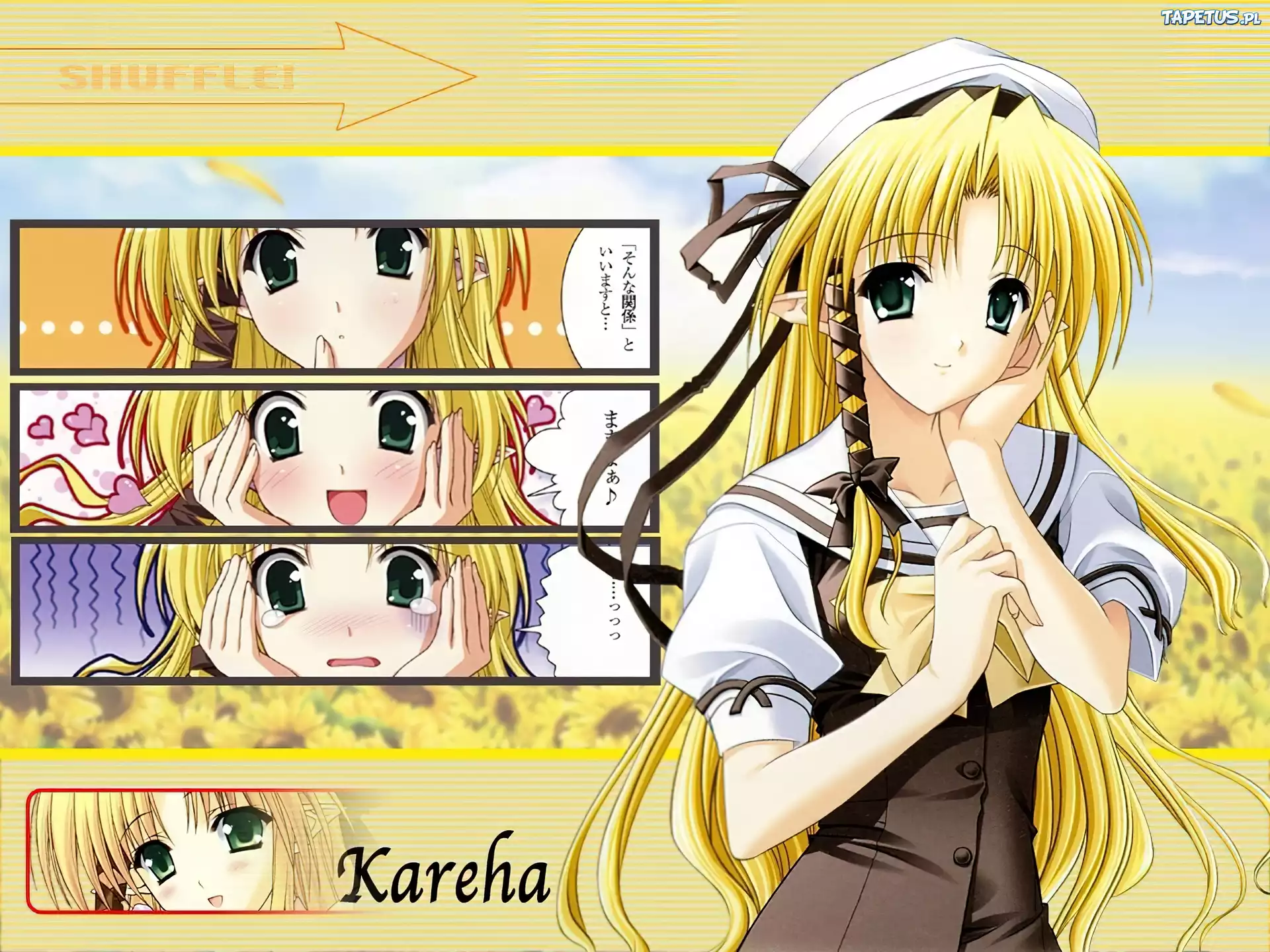 Shuffle, Kareha, blondynka