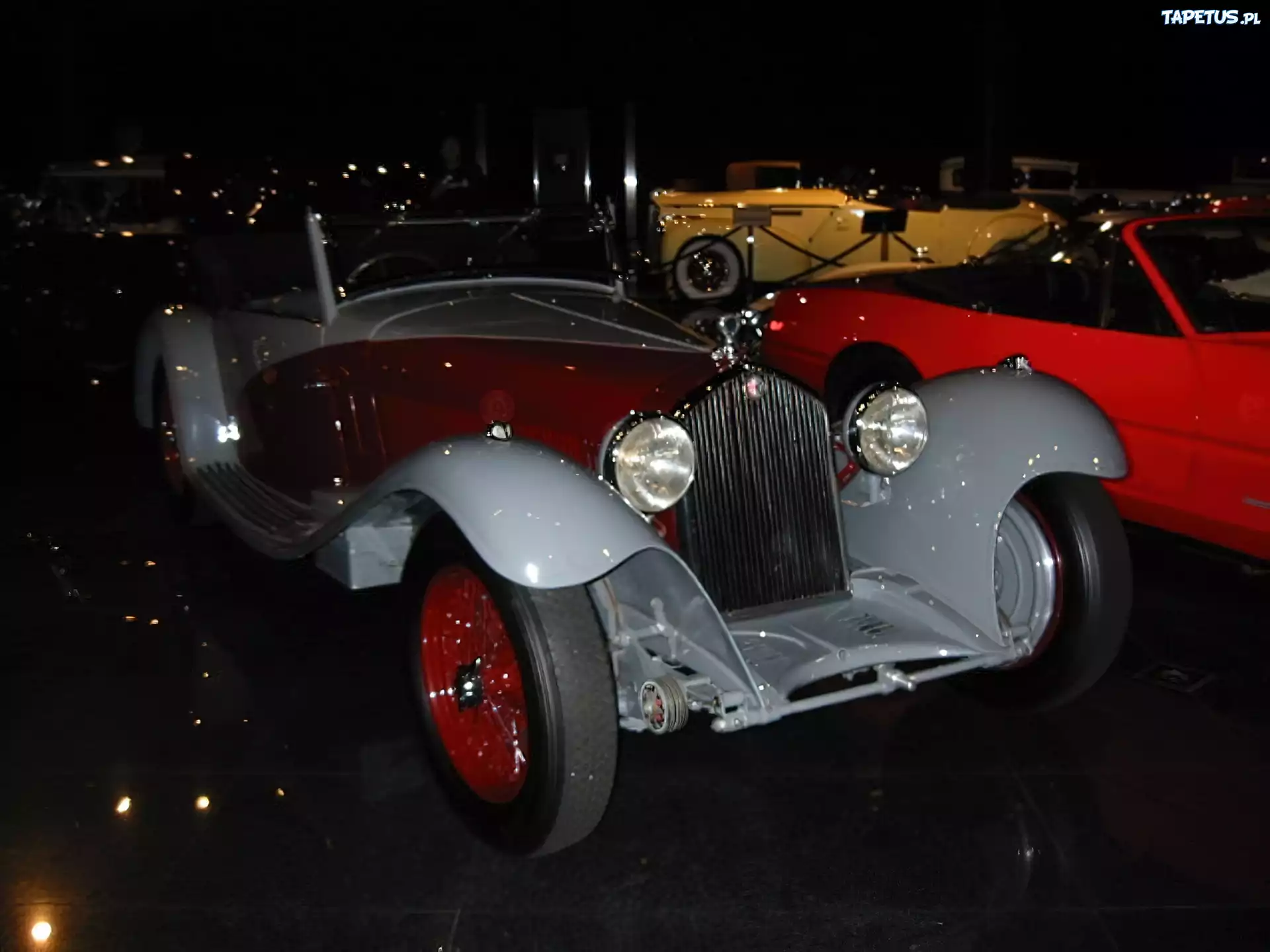 Alfa Romeo,koła ,światła, opony , maska