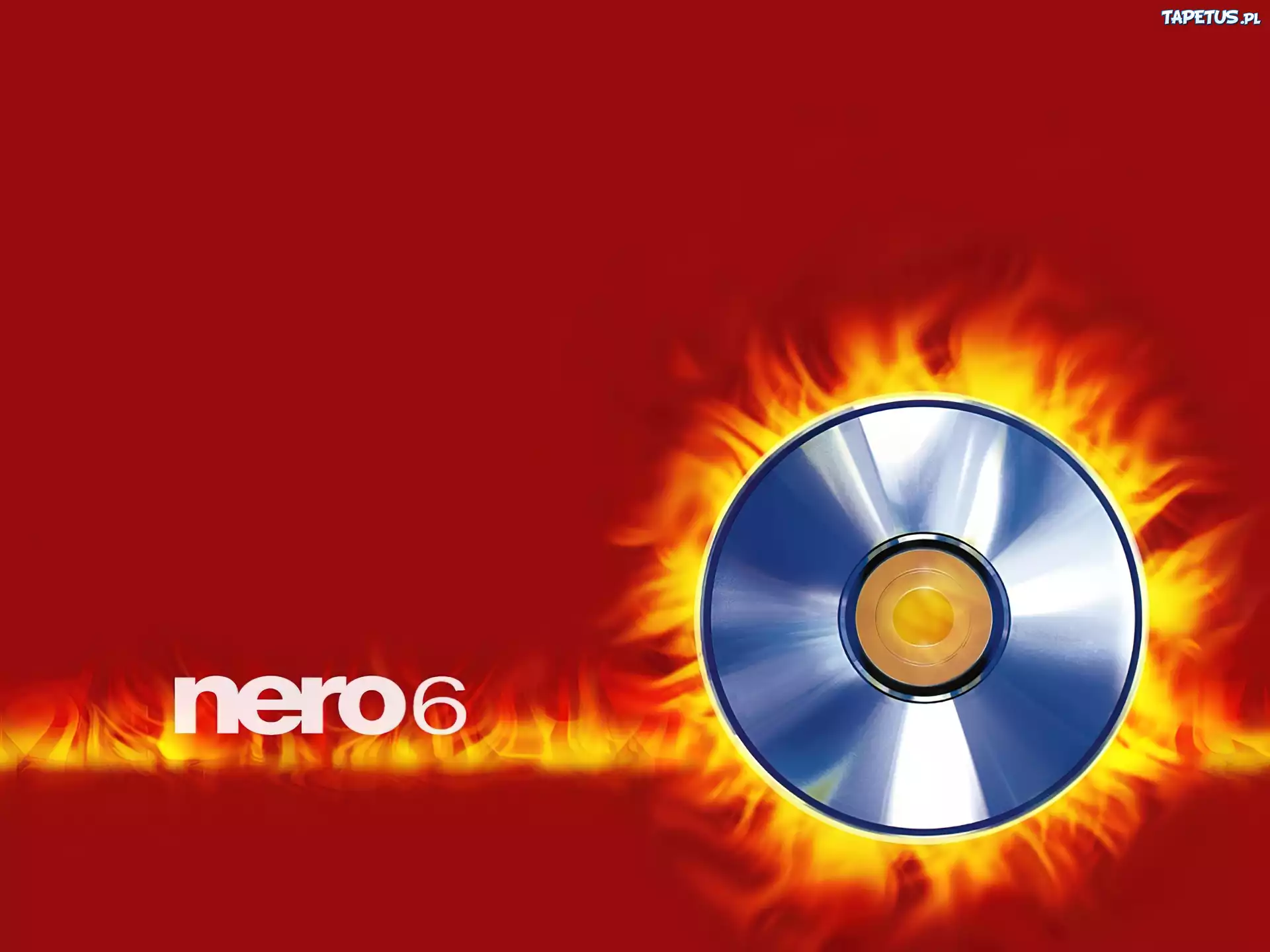 Nero, płyta, ogień, program, grafika