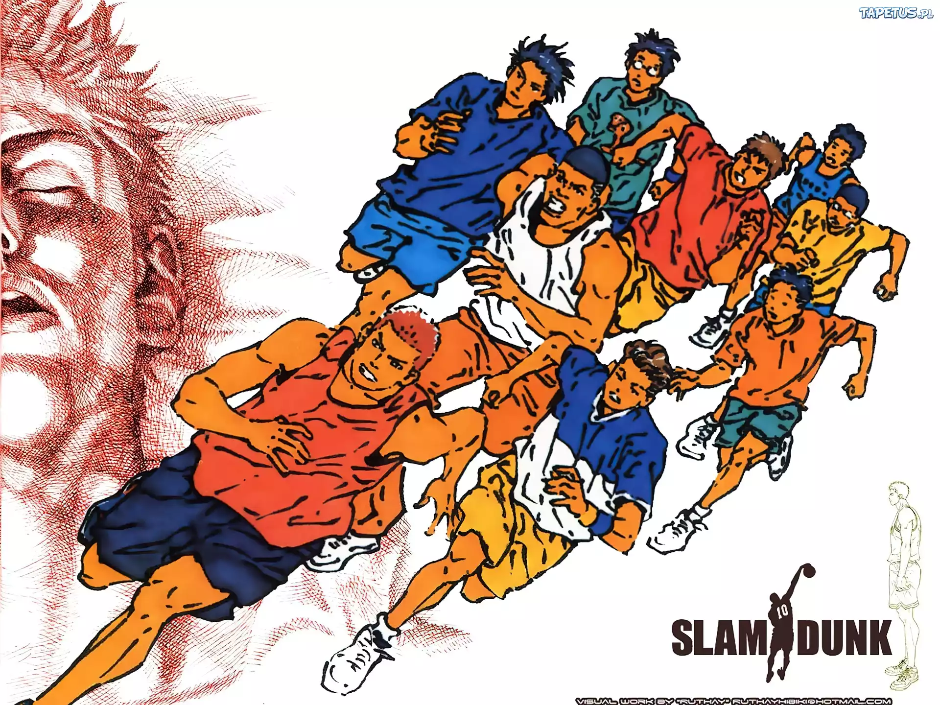Slam Dunk, bieg