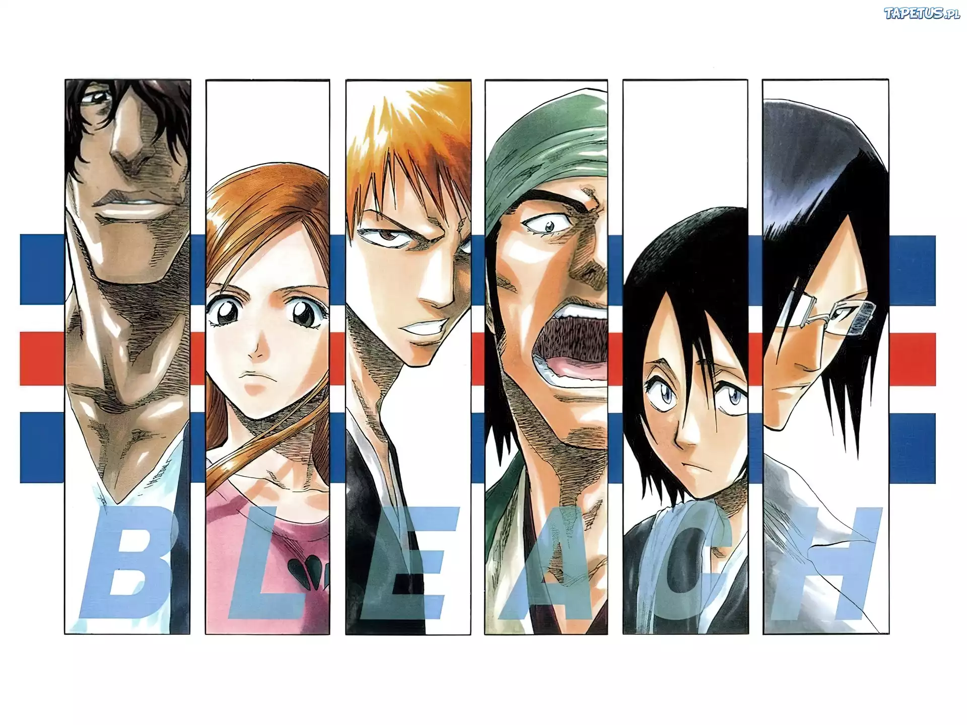 Bleach, ludzie, napisy