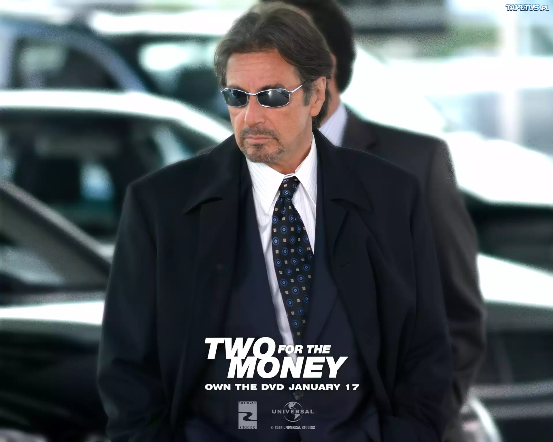 Al Pacino,czarny, płaszcz, okulary
