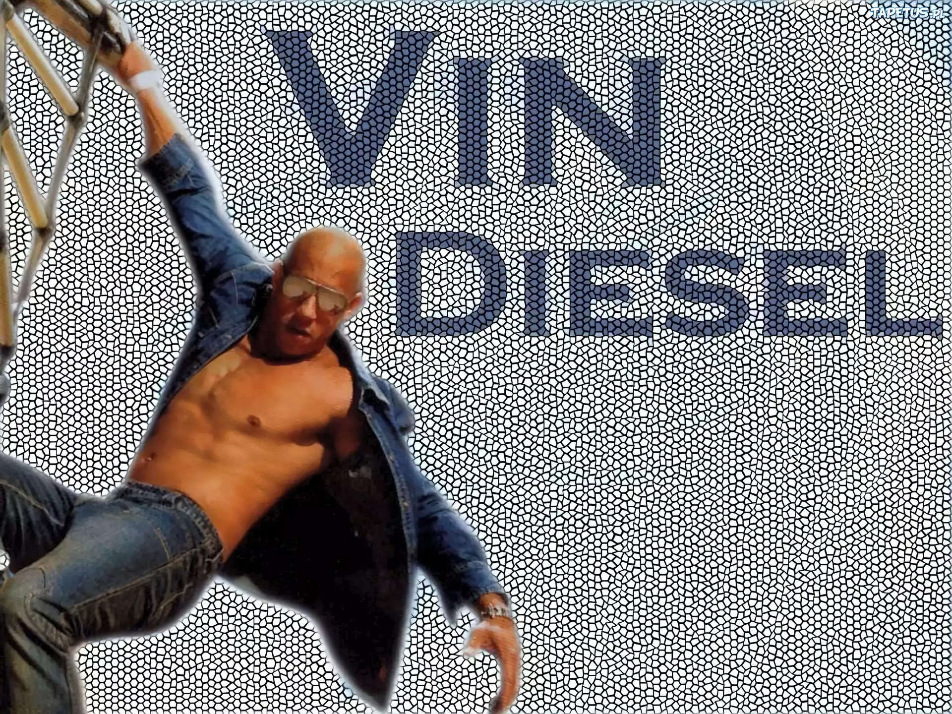 Vin Diesel,okulary
