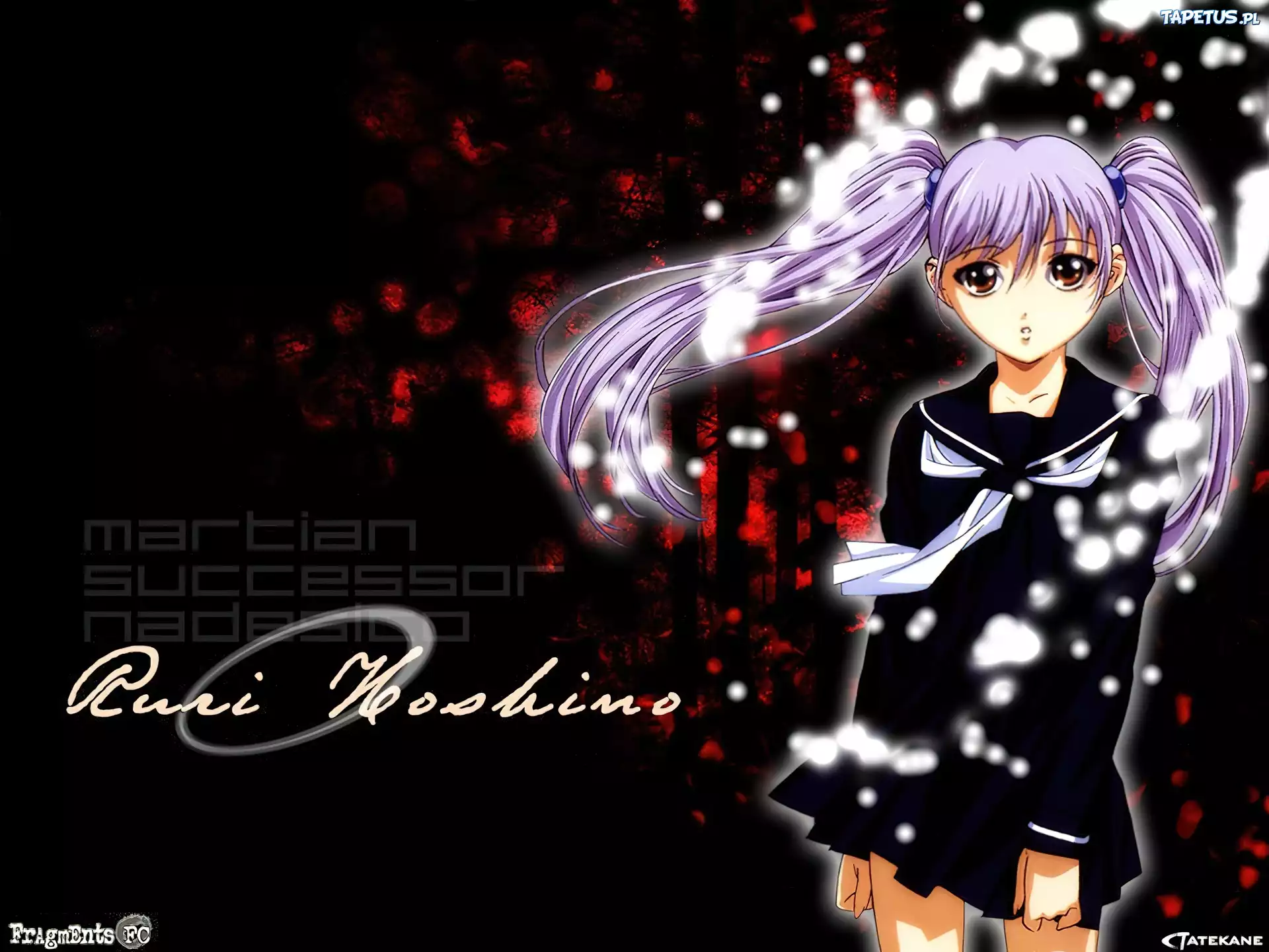 Martian Successor Nadesico, dyskoteka, kobieta, warkocz