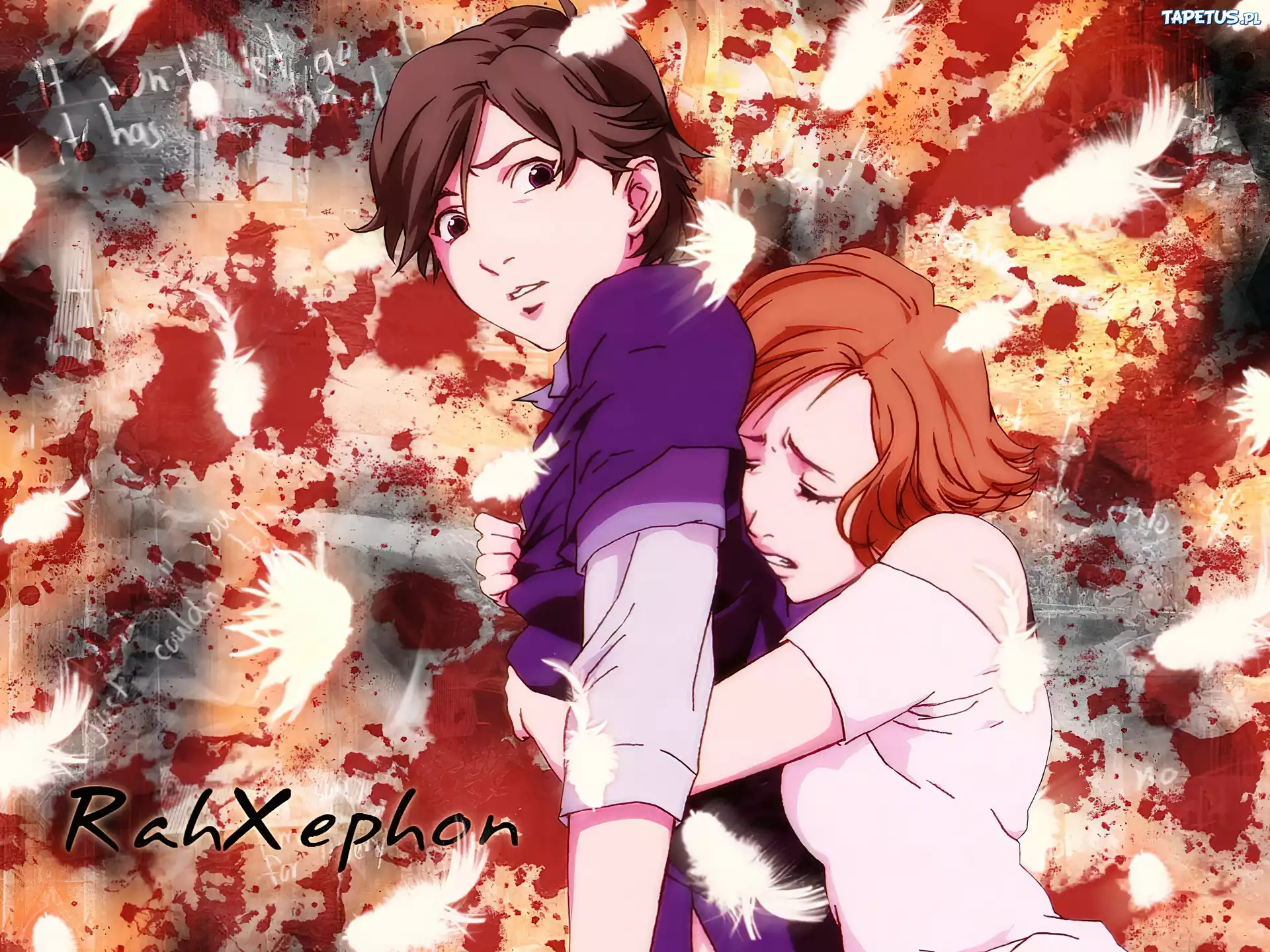 Rahxephon, farba, ludzie, para