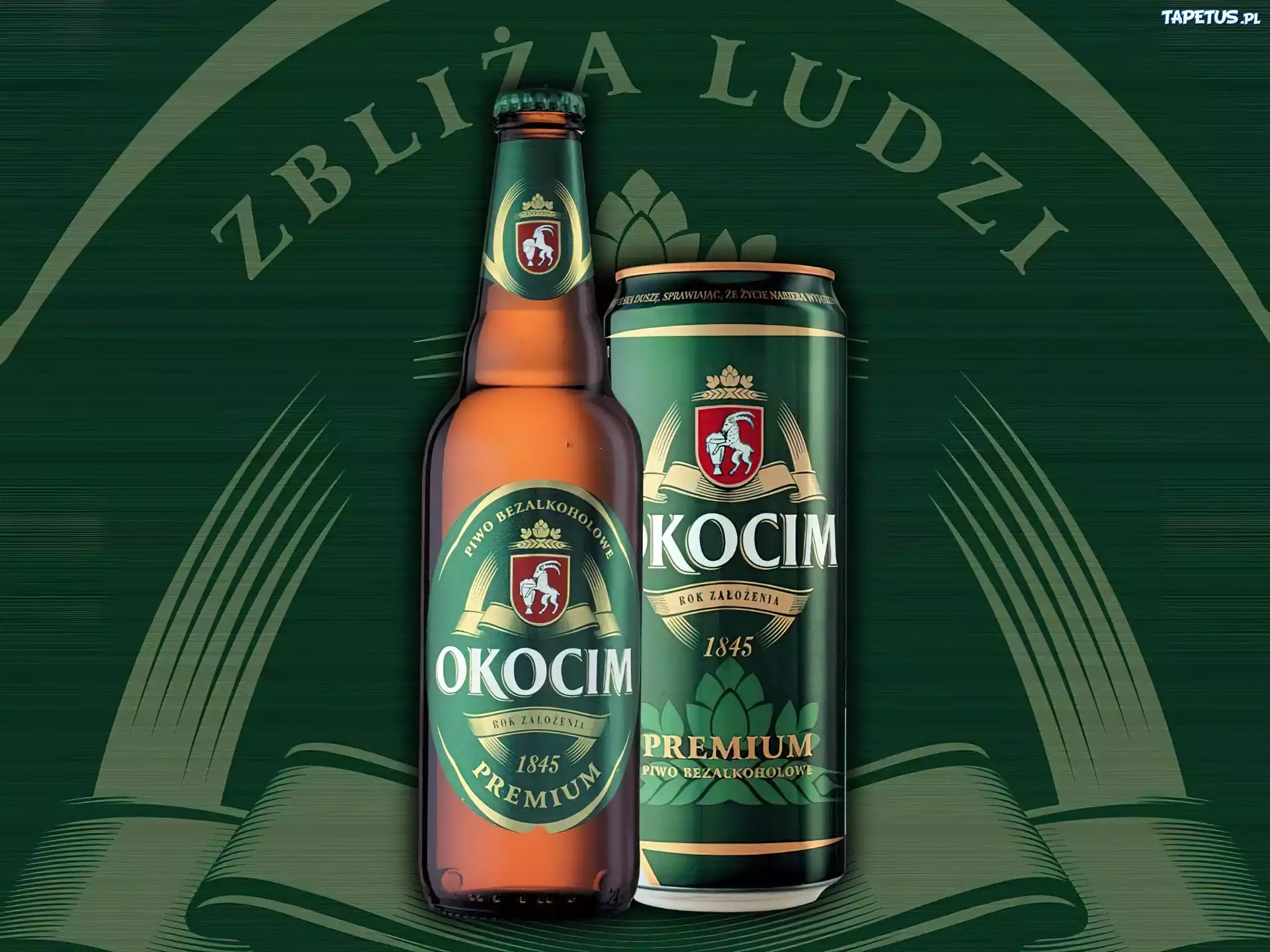 Okocim Premium, Butelka, Puszka