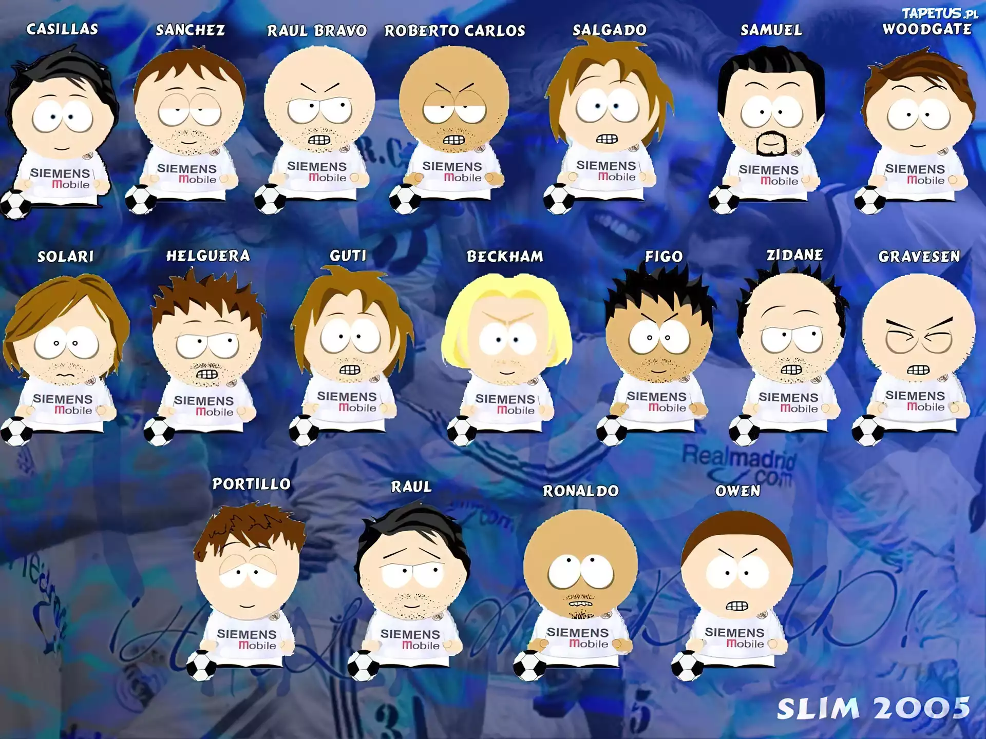 Real Madryt, Zawodnicy, Zabawnie, South Park