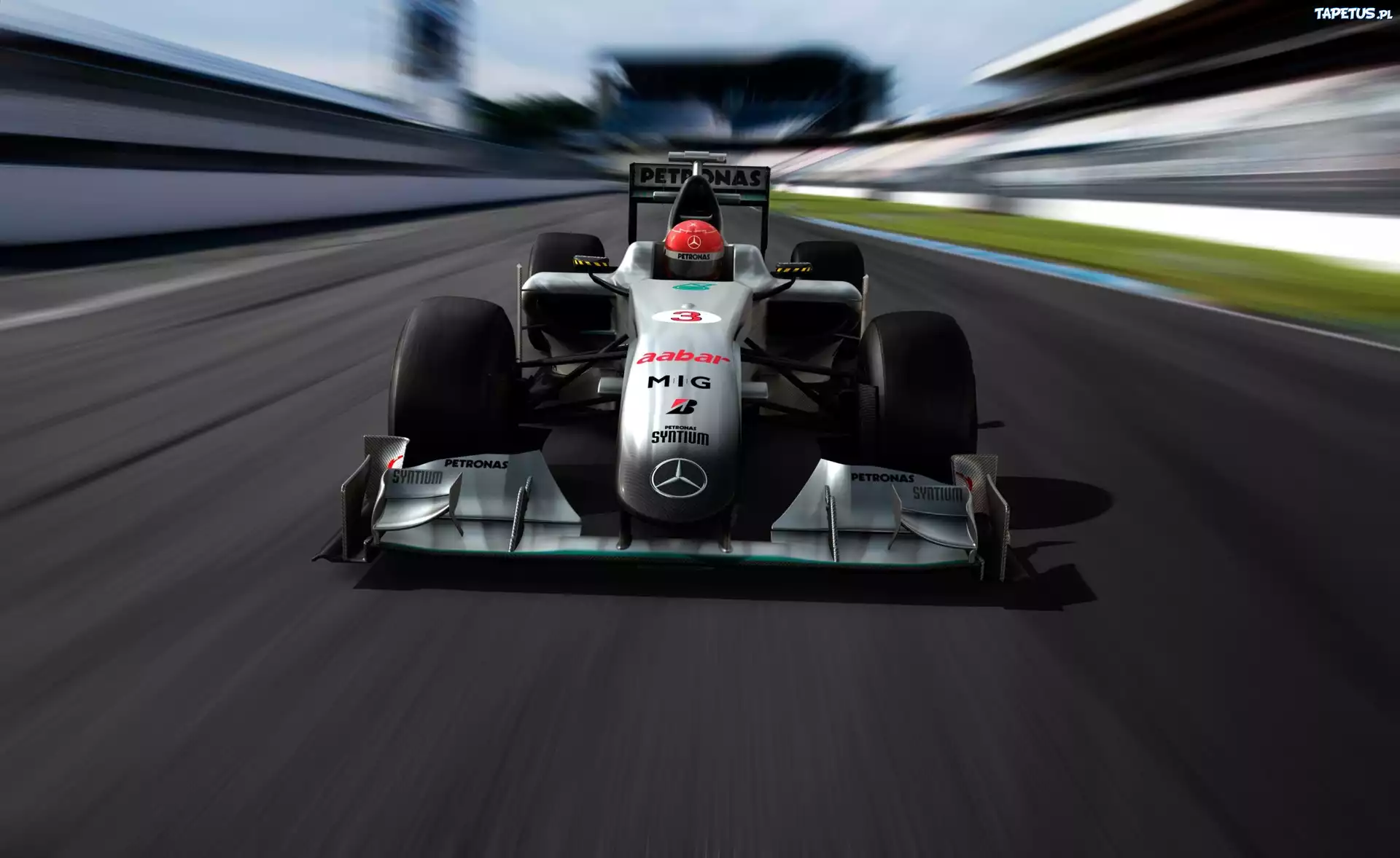 F1, Mercedes, Szybkość, Tor