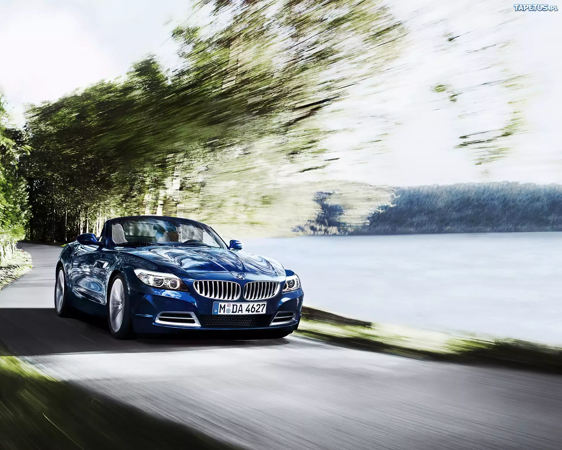 Granatowy, BMW Seria Z4, Duża, Prędkość
