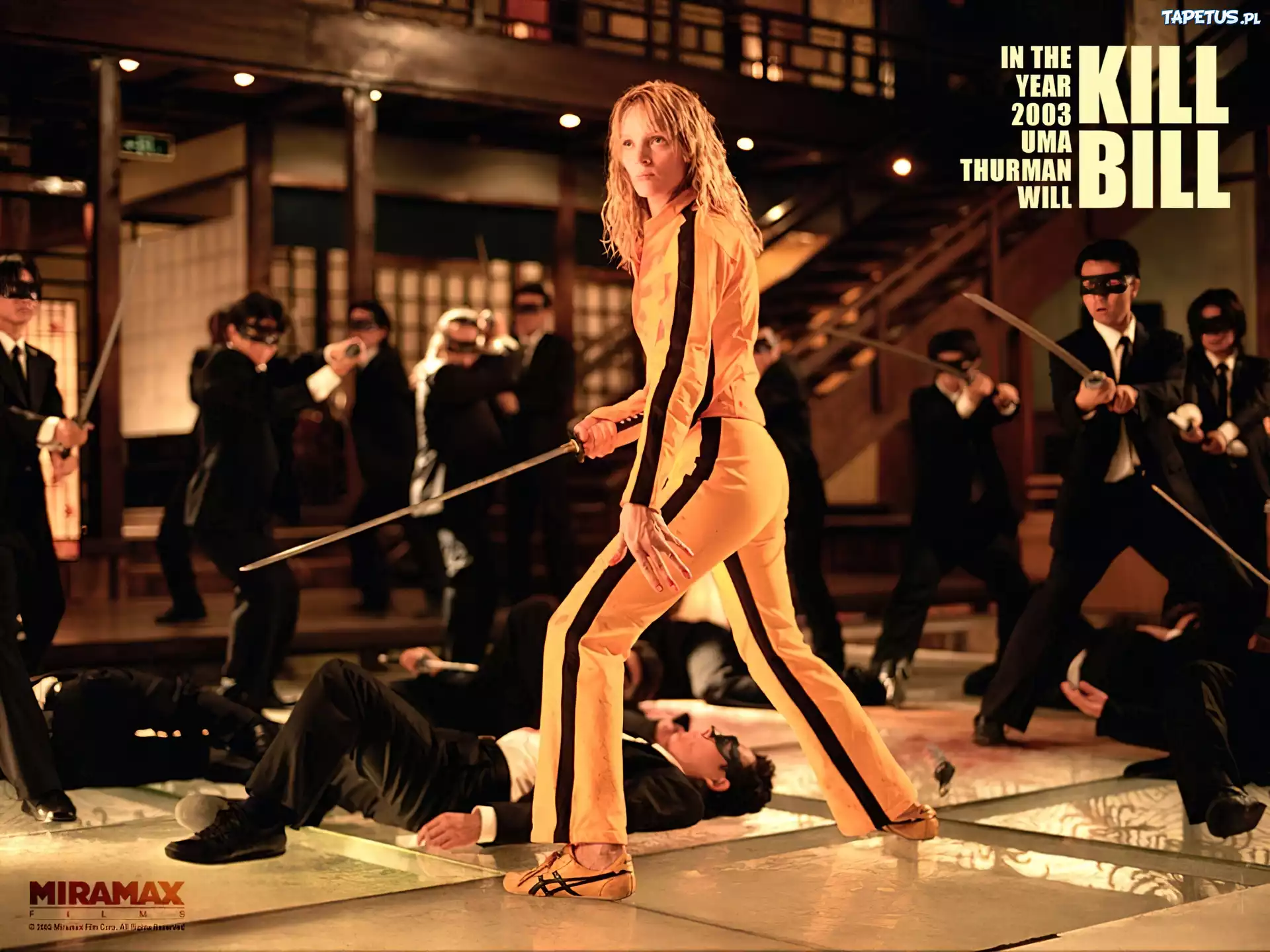 walka, trup, Uma Thurman