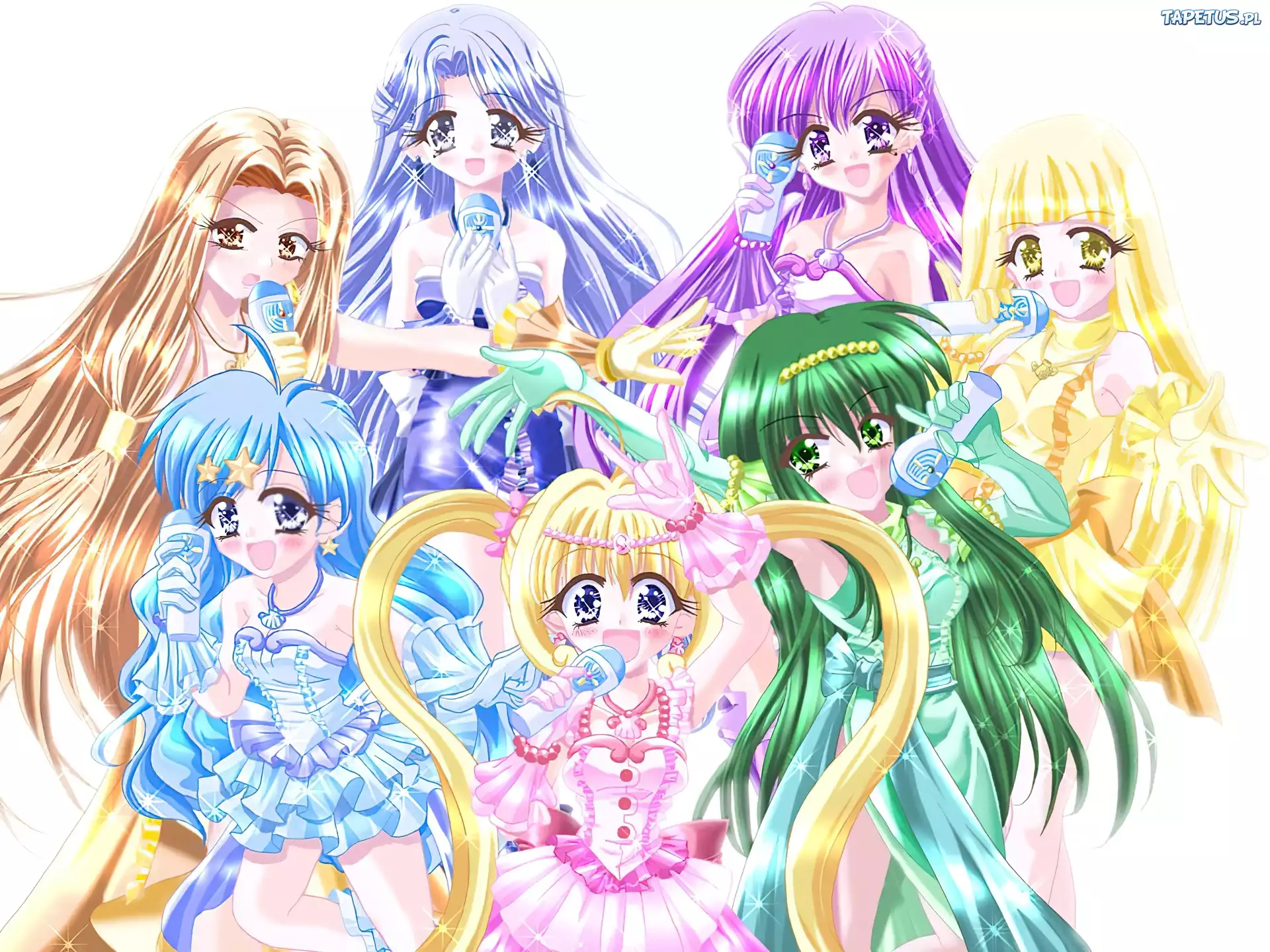 Mermaid,Melody,dziewczyny,mikrofony