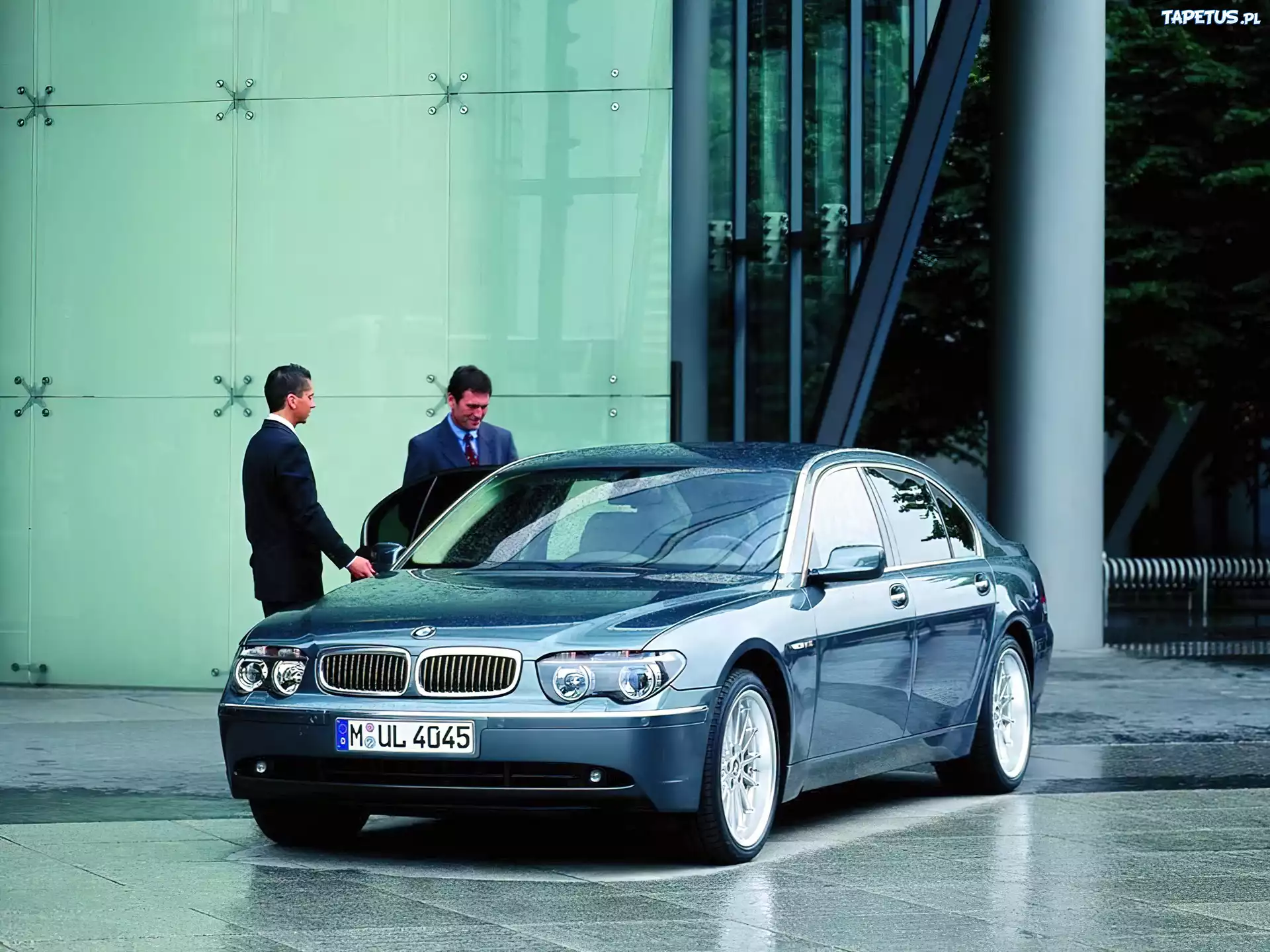 Bmw Seria 7, E66, Ludzie, Budynek, Szkło