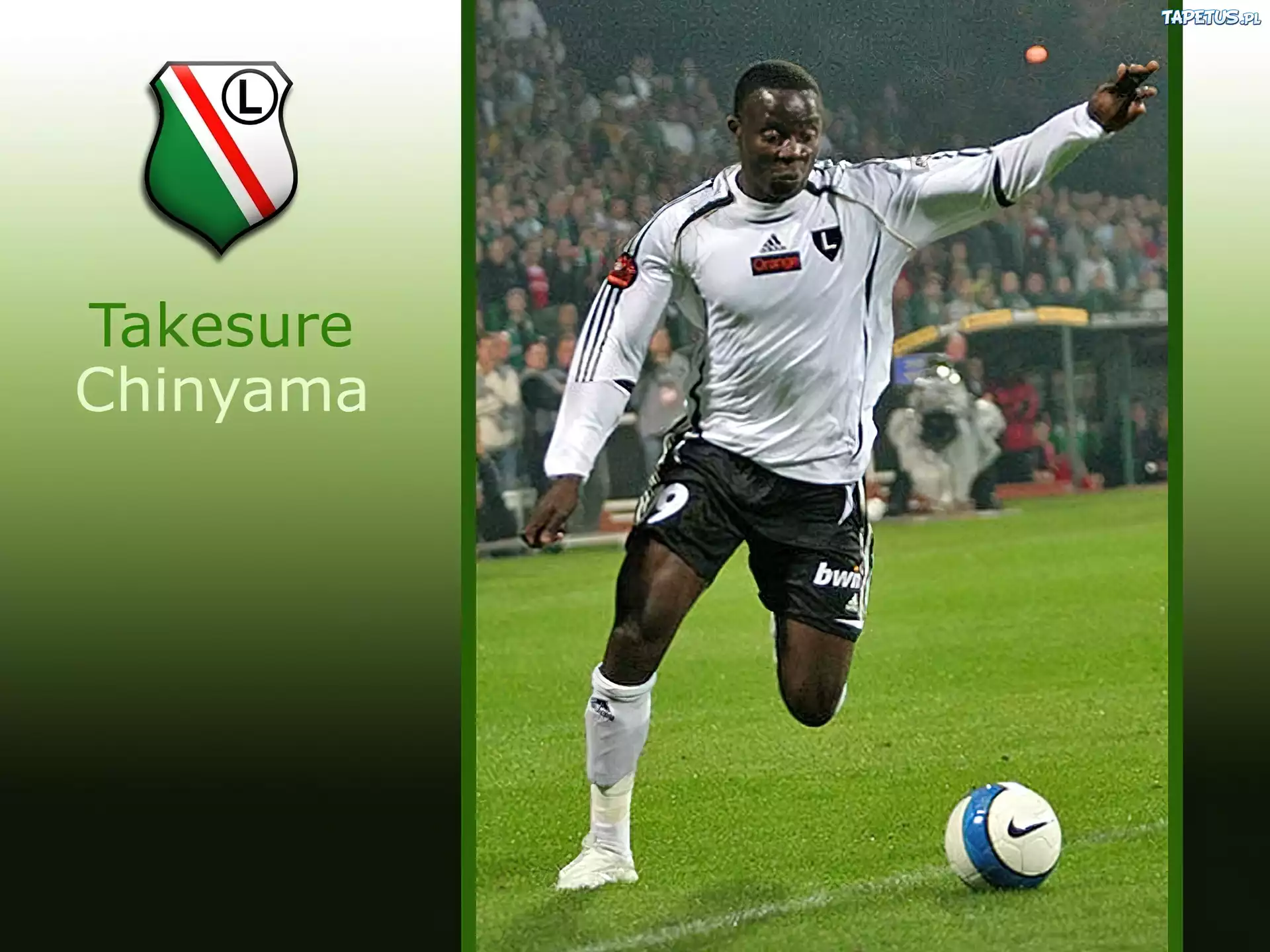 Legia Warszawa, Zawodnik, Takesure Chinyama